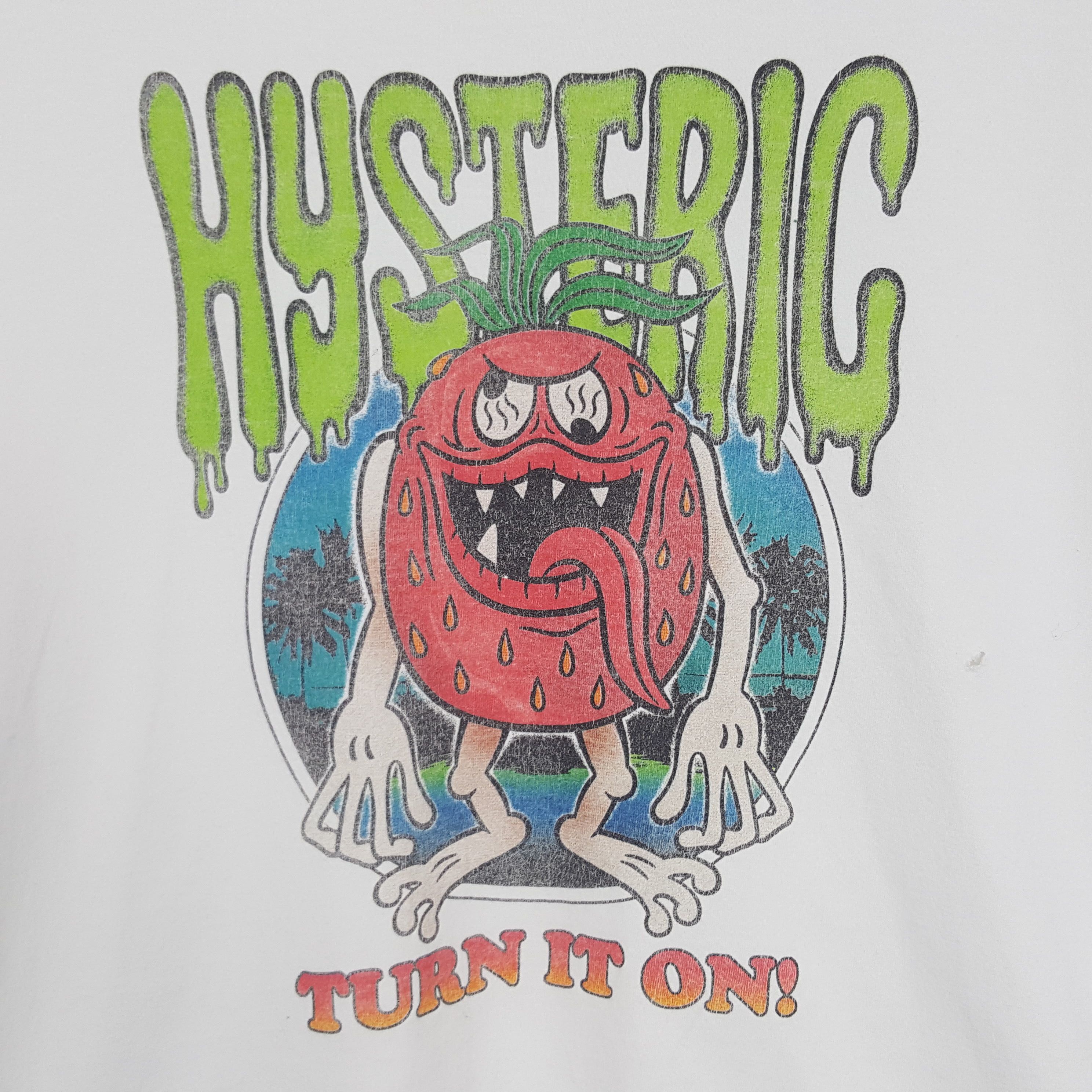 Hysteric Glamour × Vintage Vintage Hysteric Glamour Turn it On Tshirt Size M / US 6-8 / IT 42-44 - 2 Thumbnail