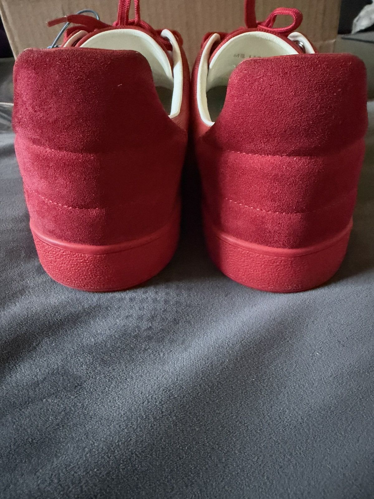 Louis Vuitton Louis Vuitton Red Checkered Front Row Size 8-8.5 US Men’s Size US 8 / EU 41 - 4 Thumbnail