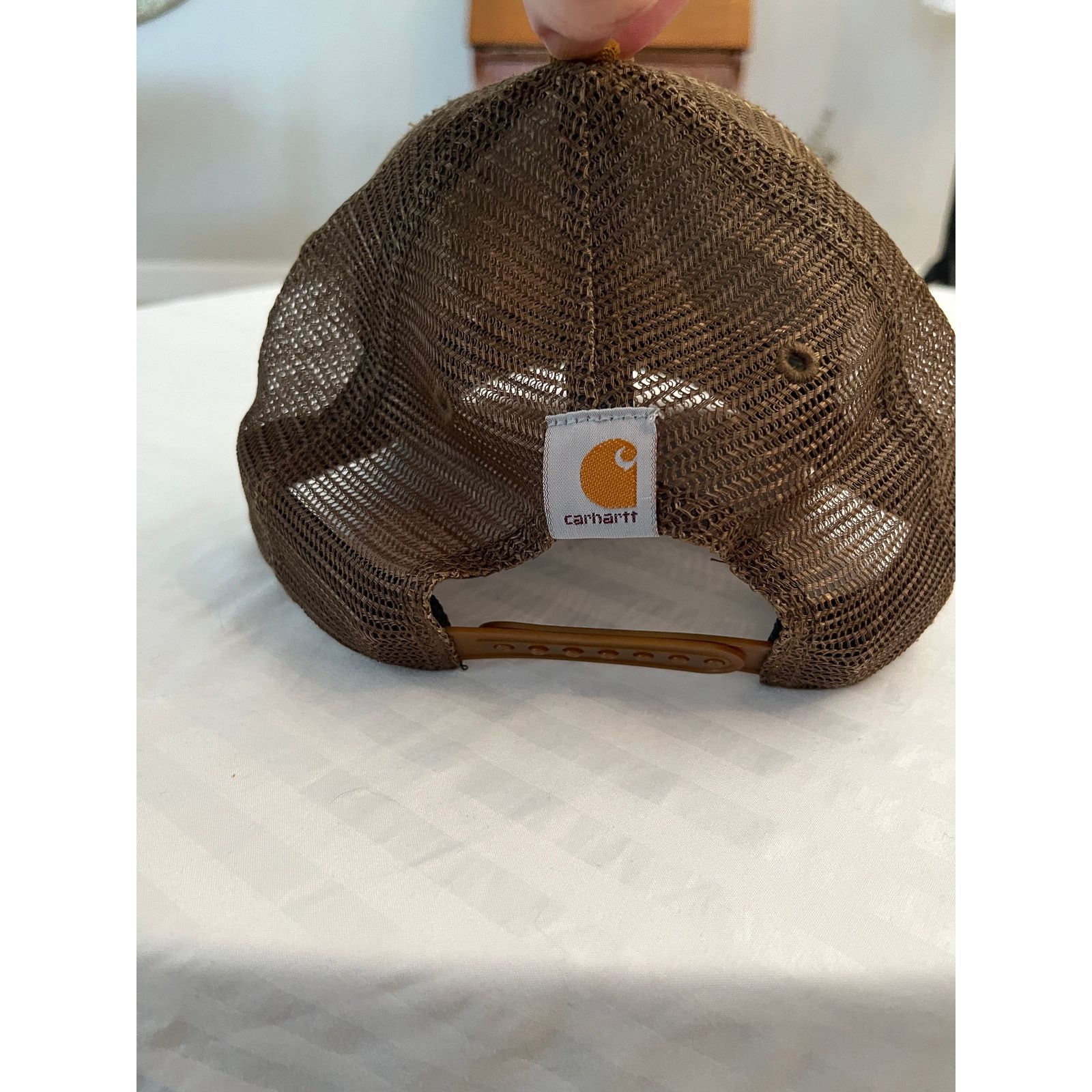Carhartt Carhartt Buffalo Mesh Back Trucker Hat Brown 100286 Size ONE SIZE - 4 Thumbnail