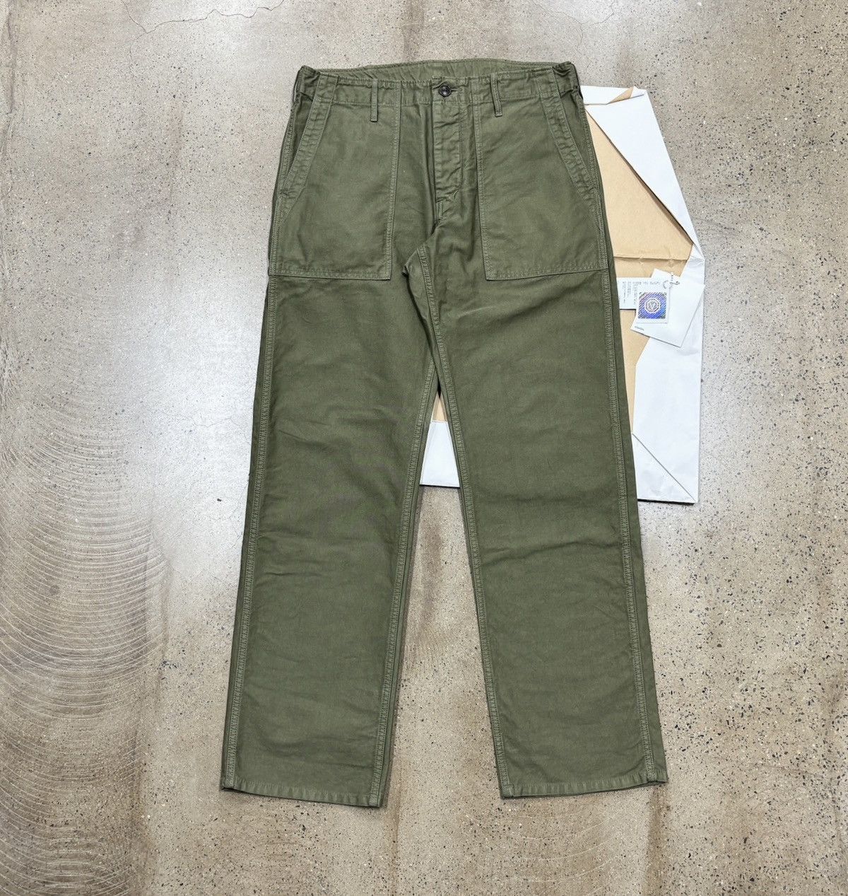 Visvim Visvim 18aw Drill Mil Pants Size US 34 / EU 50 - 1 Thumbnail