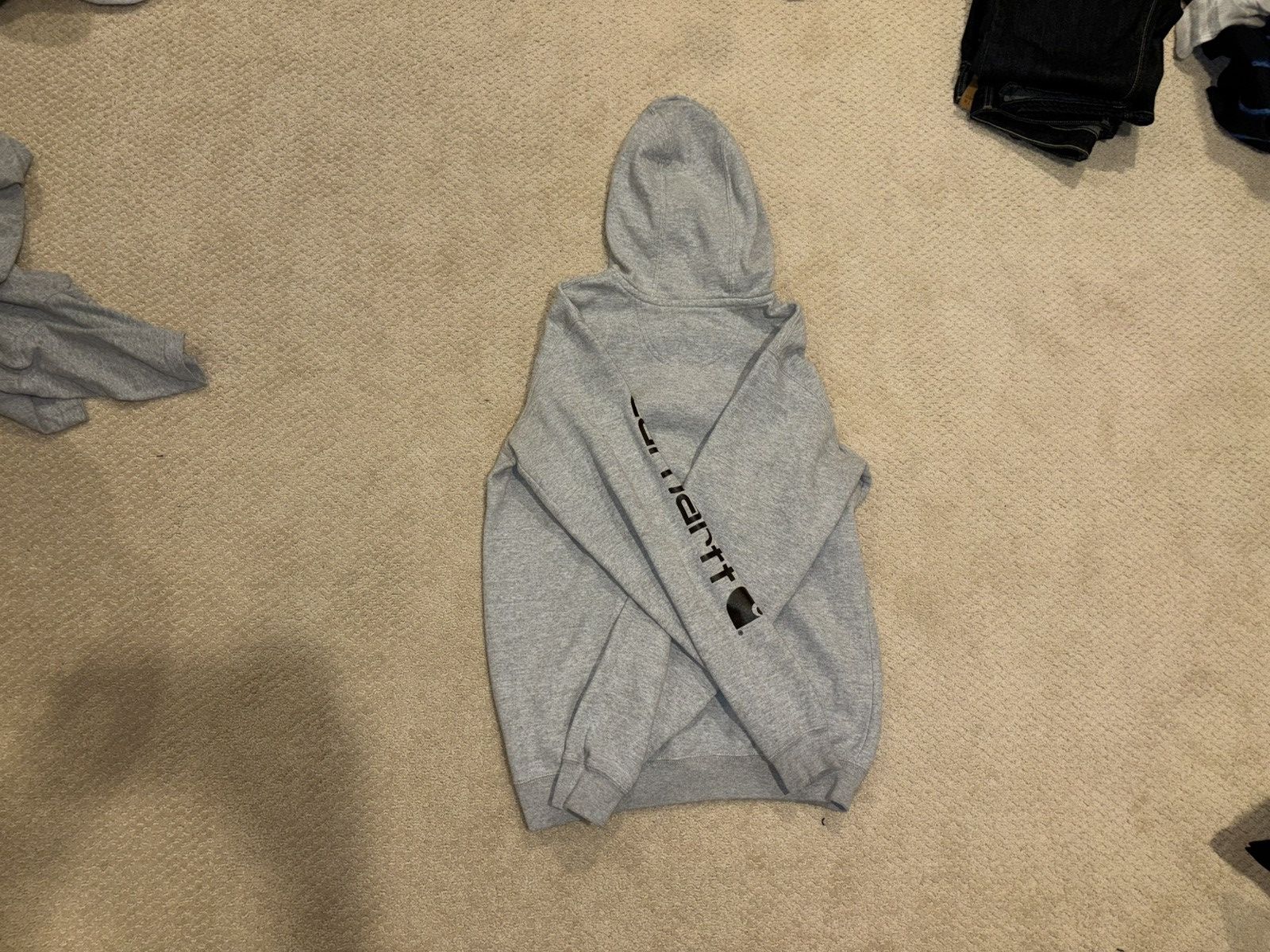 Carhartt Gray loose fit Carhartt hoodie Size US S / EU 44-46 / 1 - 2 Thumbnail