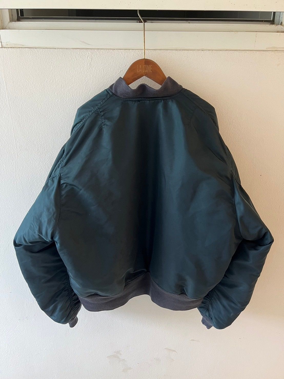 Schott Vintage Schott Flight Bomber Distressed Jacket Size US XL / EU 56 / 4 - 16 Thumbnail