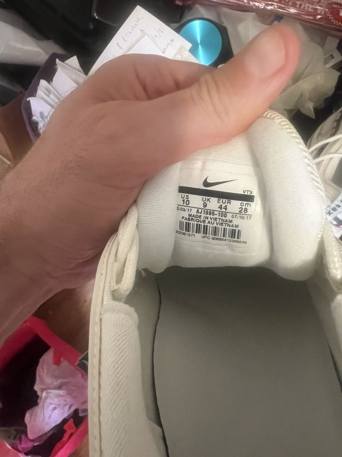Nike Nike Undefeated x Air Max 97 OG Sail White Size 10 Size US 10 / EU 43 - 15 Thumbnail