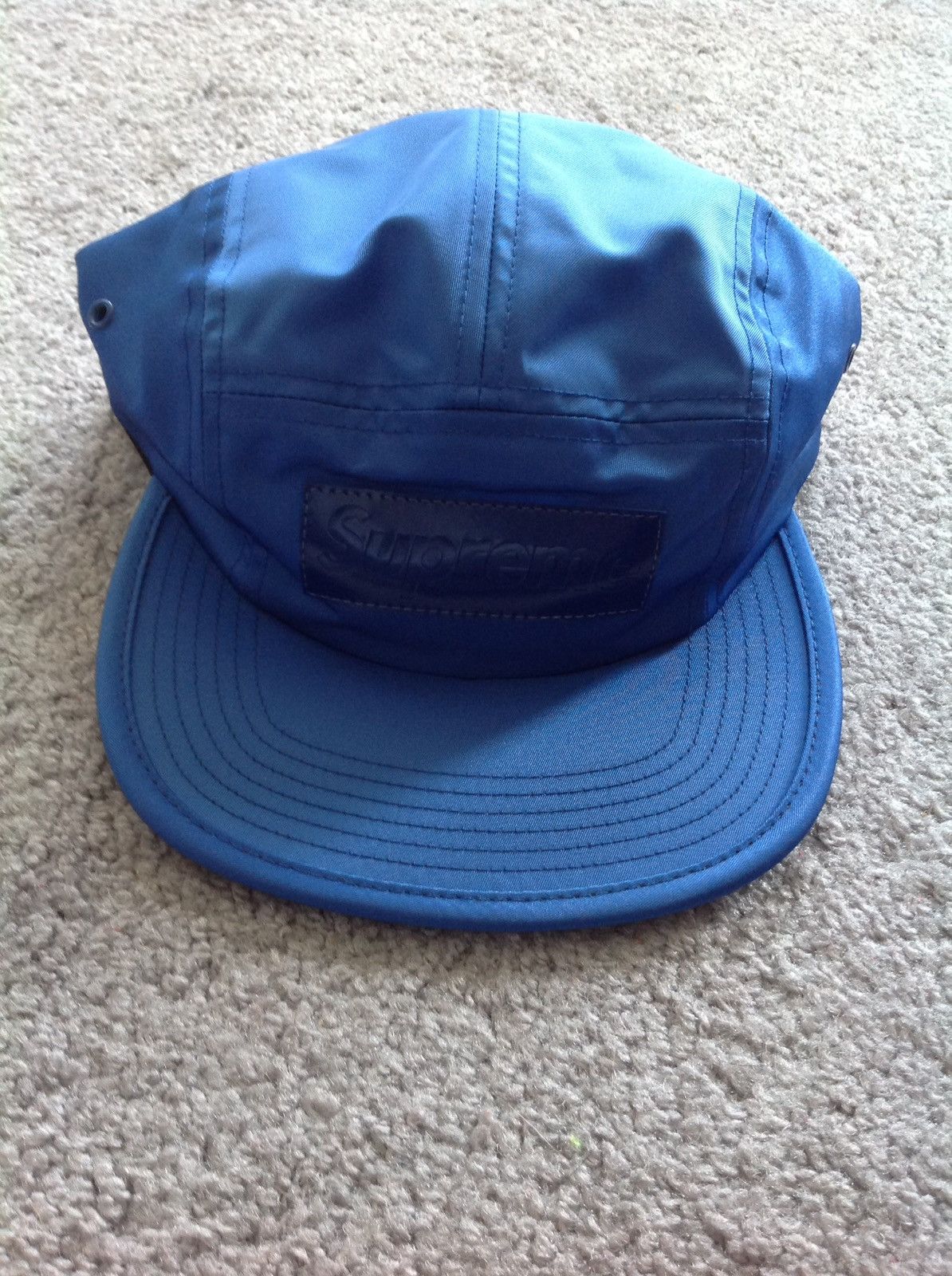 Supreme Supreme Camp Cap Patent Leather BOGO Patch Size ONE SIZE - 1 Thumbnail