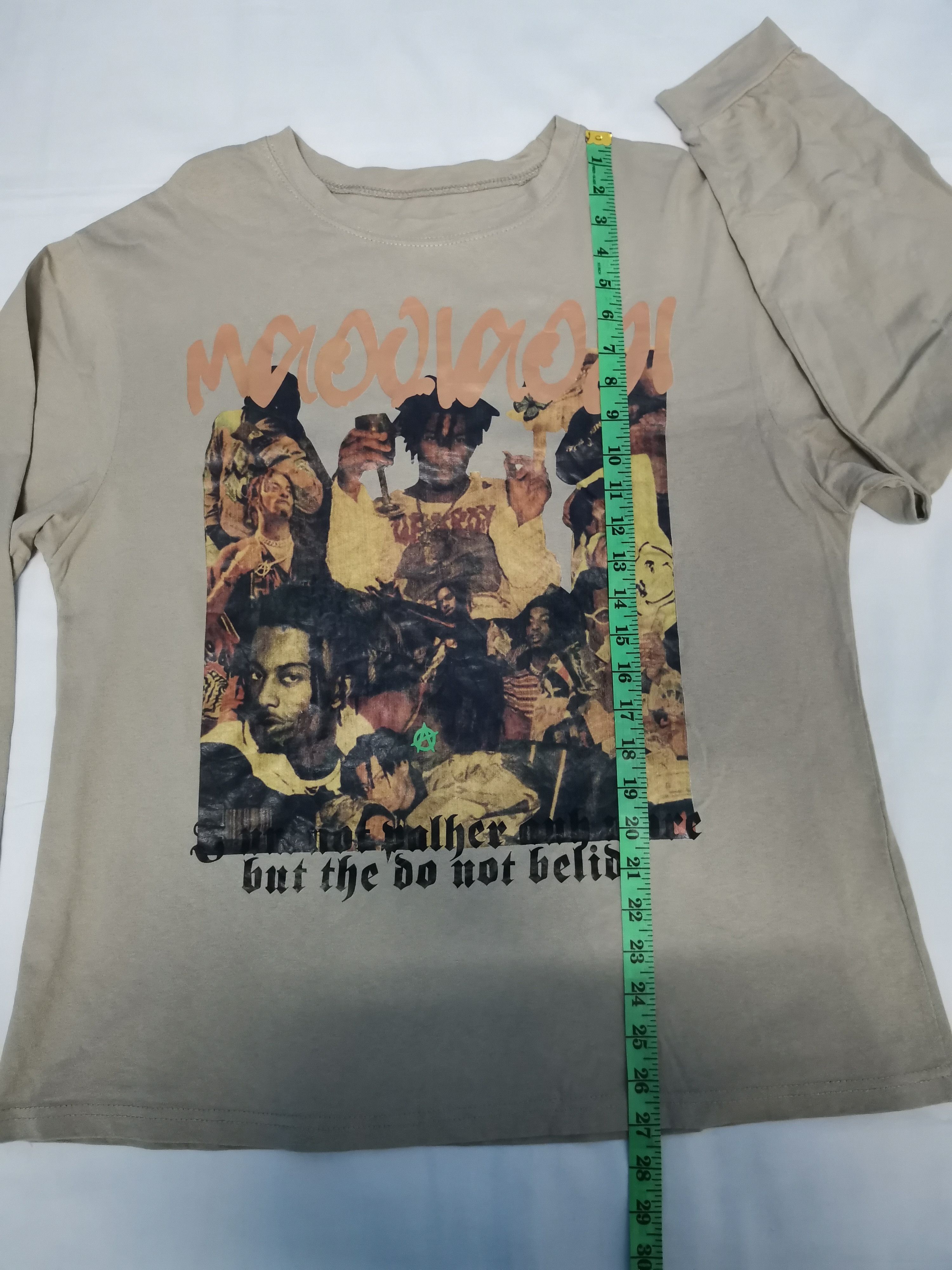 Rap Tees Anarchy Rapper Rap Tee Hip Hop Unknown Streetwear Size US L / EU 52-54 / 3 - 6 Thumbnail