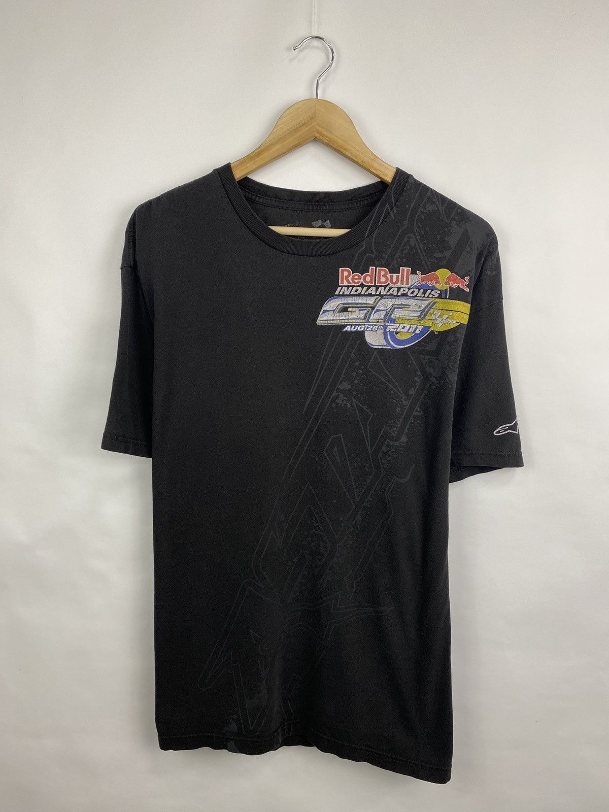 Alpinestars 🇺🇸 Vintage AlpineStars Red Bull Indianapolis Racing T-Shirt Size US XL / EU 56 / 4 - 3 Thumbnail