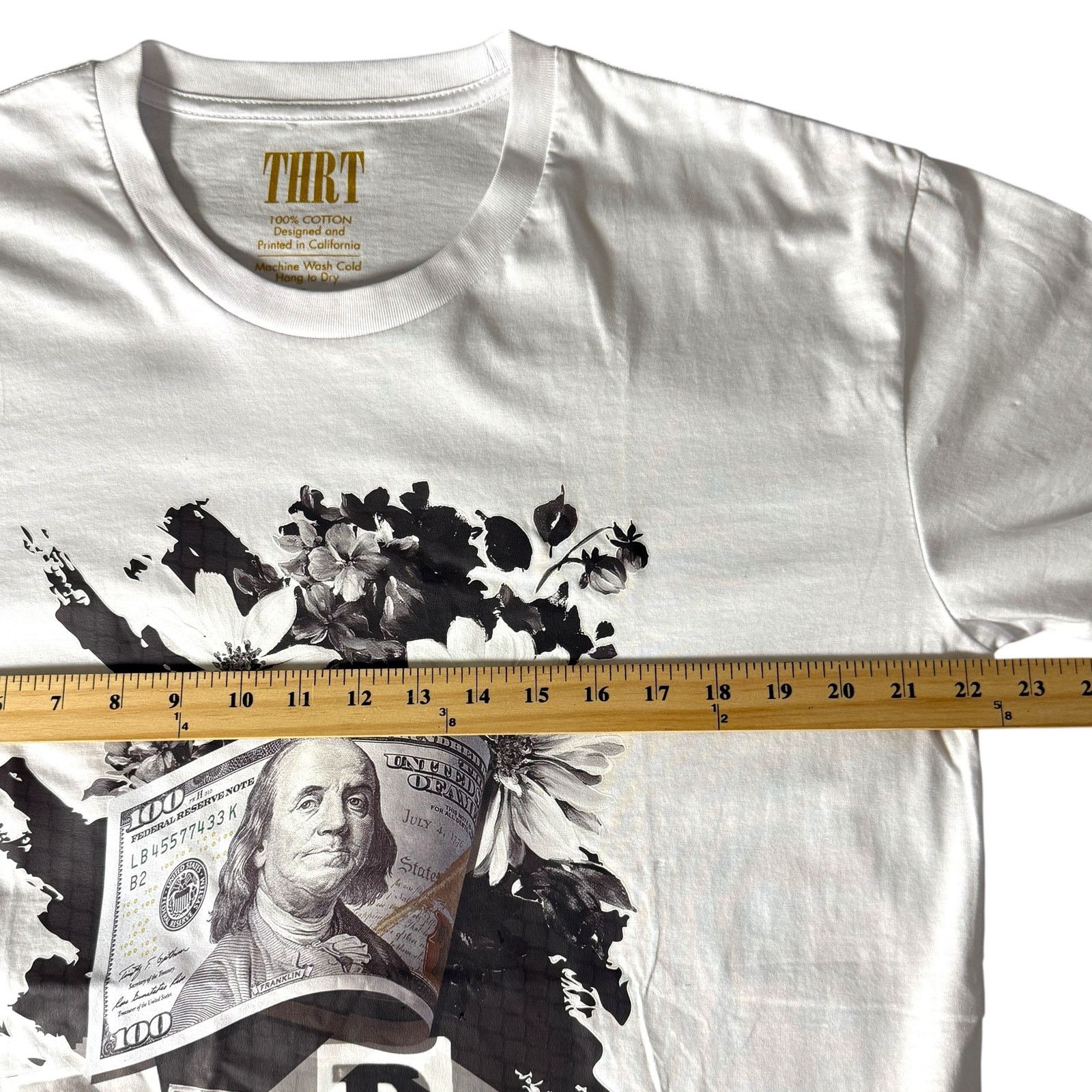 Other THRT Denim Money On My Mind T-shirt Men’s L - Streetwear Rap Size US L / EU 52-54 / 3 - 10 Thumbnail