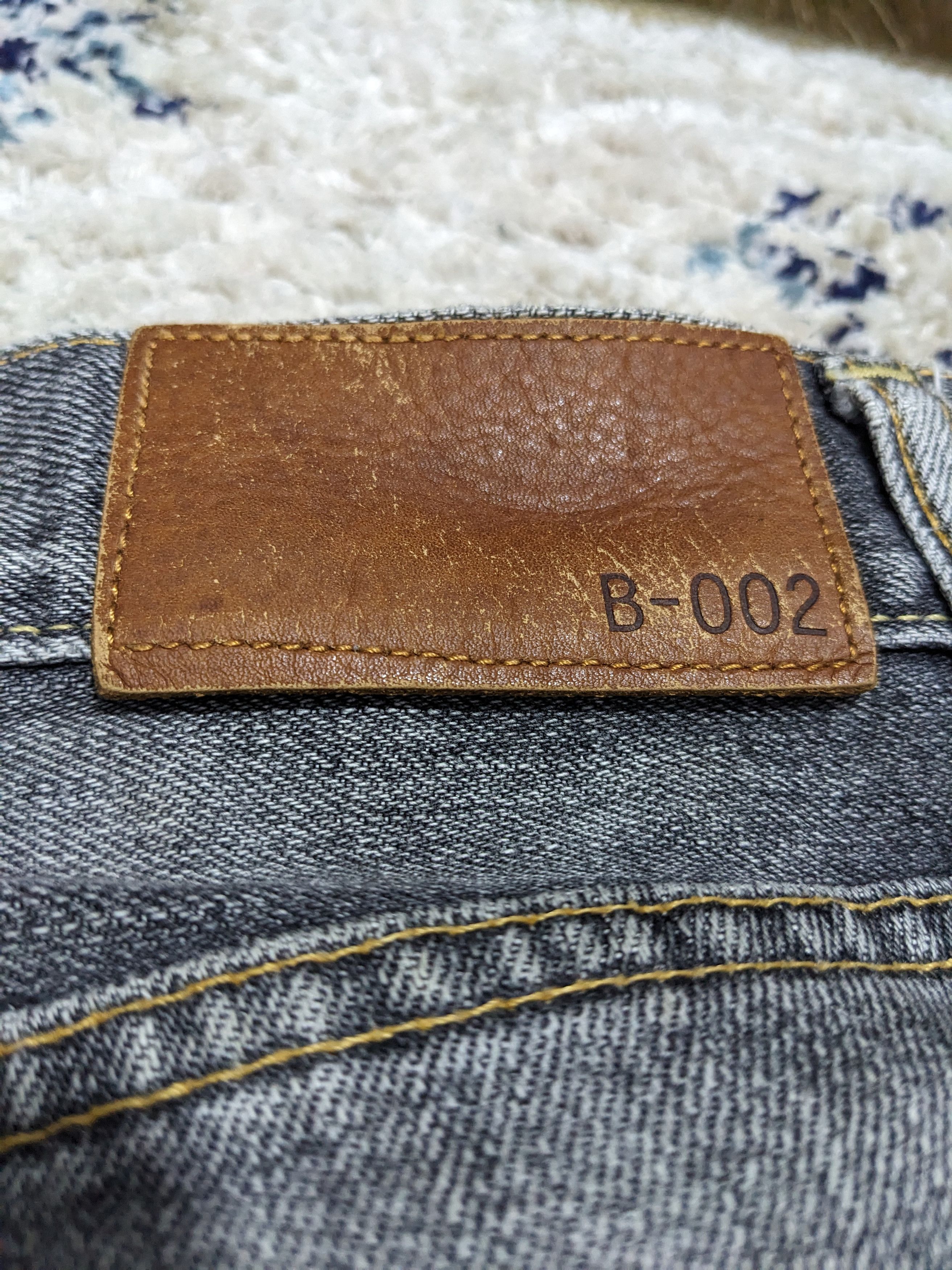 Japanese Brand × Uniqlo × Vintage Uniqlo B002 Faded Black Wash Flare Bootcut Jeans Size US 30 / EU 46 - 12 Thumbnail