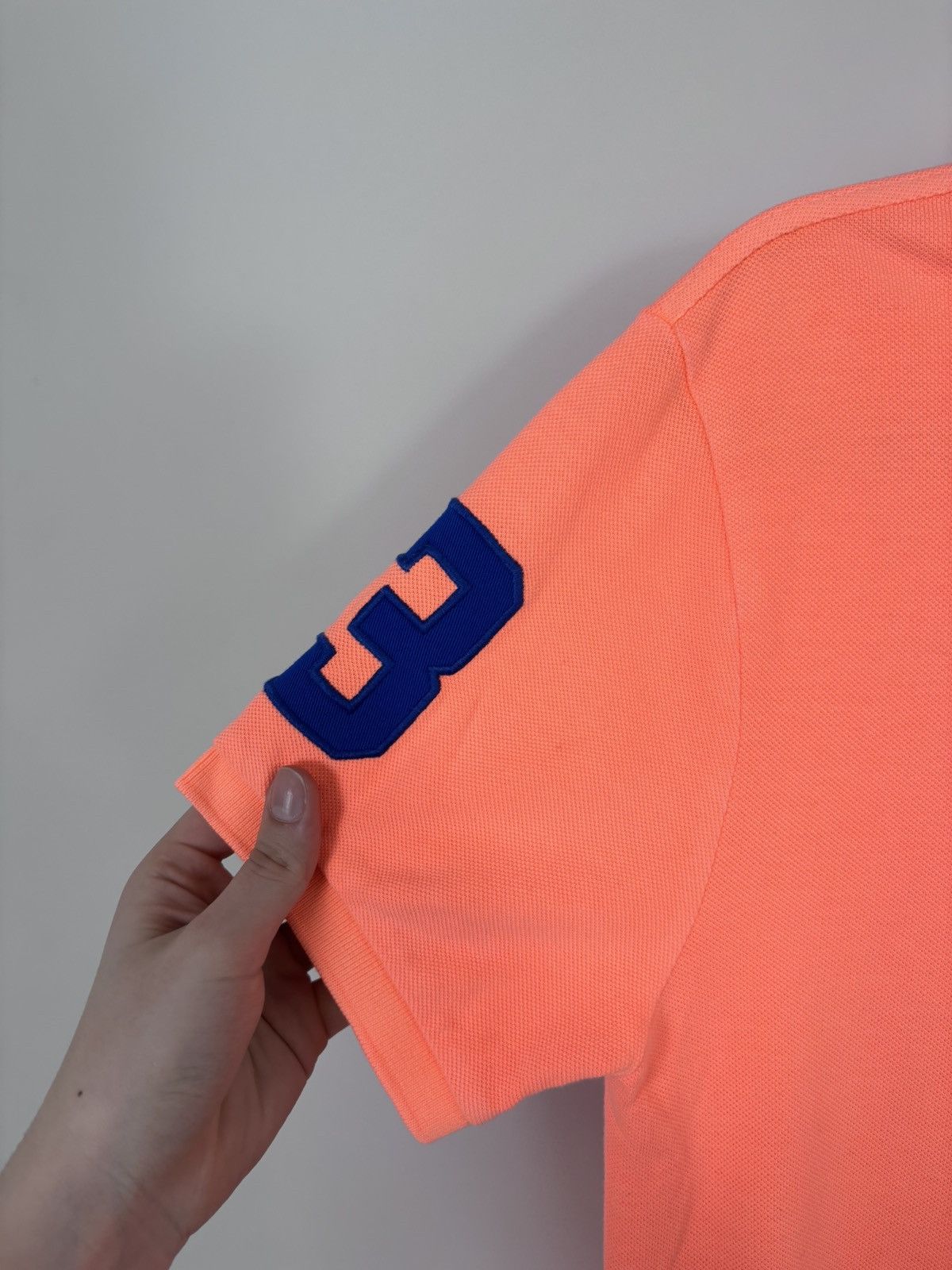 Polo Ralph Lauren Polo Ralph Lauren Vintage Men’s Orange 3 Big Pony Polo Shirt Size US S / EU 44-46 / 1 - 7 Thumbnail