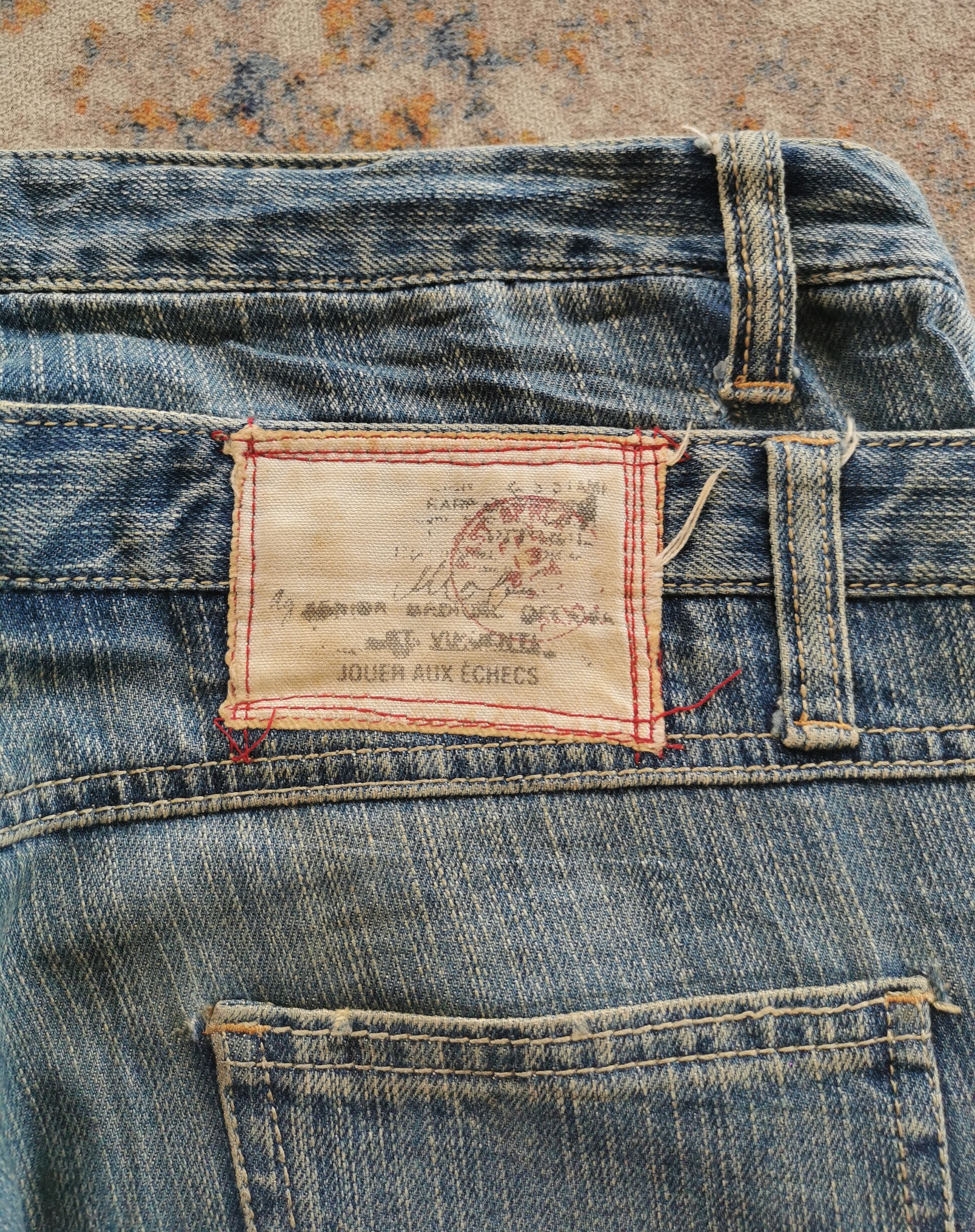 Kapital Double Waisted Patches Mudwash Jeans Style KAPITALS Size US 33 - 7 Thumbnail