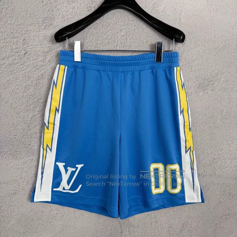 Louis Vuitton Louis Vuitton size m Lightning print mesh shorts Size US 28 / EU 44 - 1 Thumbnail