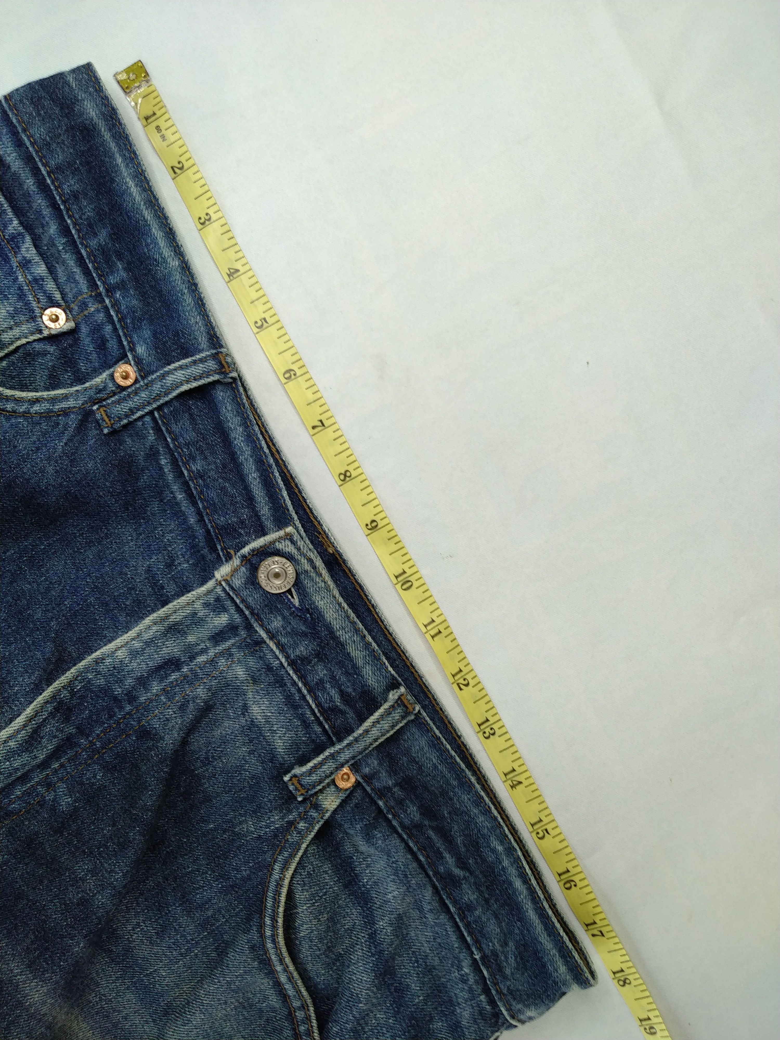 Levi's Vintage Levi's 533 Distressed Denim 35x25.5 -JN697 Size US 35 - 5 Thumbnail