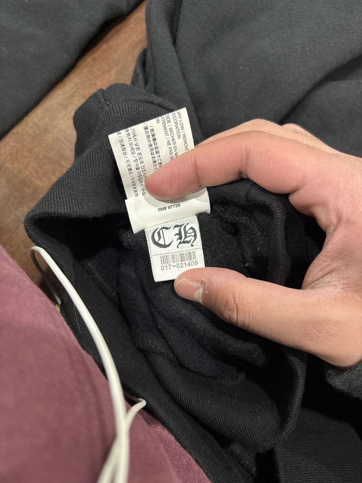 Chrome Hearts × Off-White 1 OF 1 SAMPLE Off-White x Chrome Hearts 2018 Hoodie Black Size US M / EU 48-50 / 2 - 10 Thumbnail