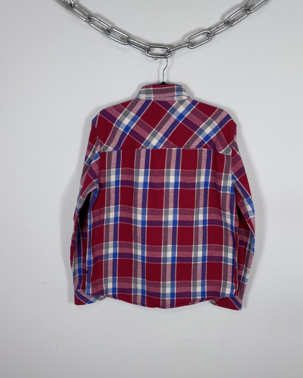 Edwin Edwin Tokyo Japan Men’s Checkered Lined Flannel Shirt Jacket Size US L / EU 52-54 / 3 - 12 Thumbnail