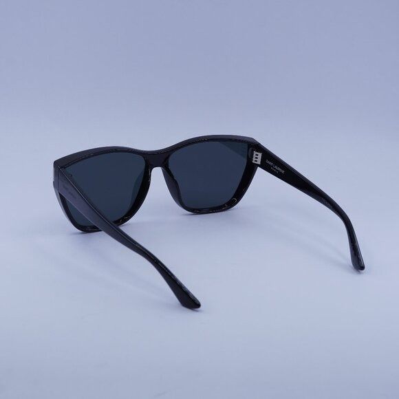 Saint Laurent Paris Saint Laurent SL 758 001 Sunglasses Black Cat Eye Frame Size ONE SIZE - 5 Thumbnail