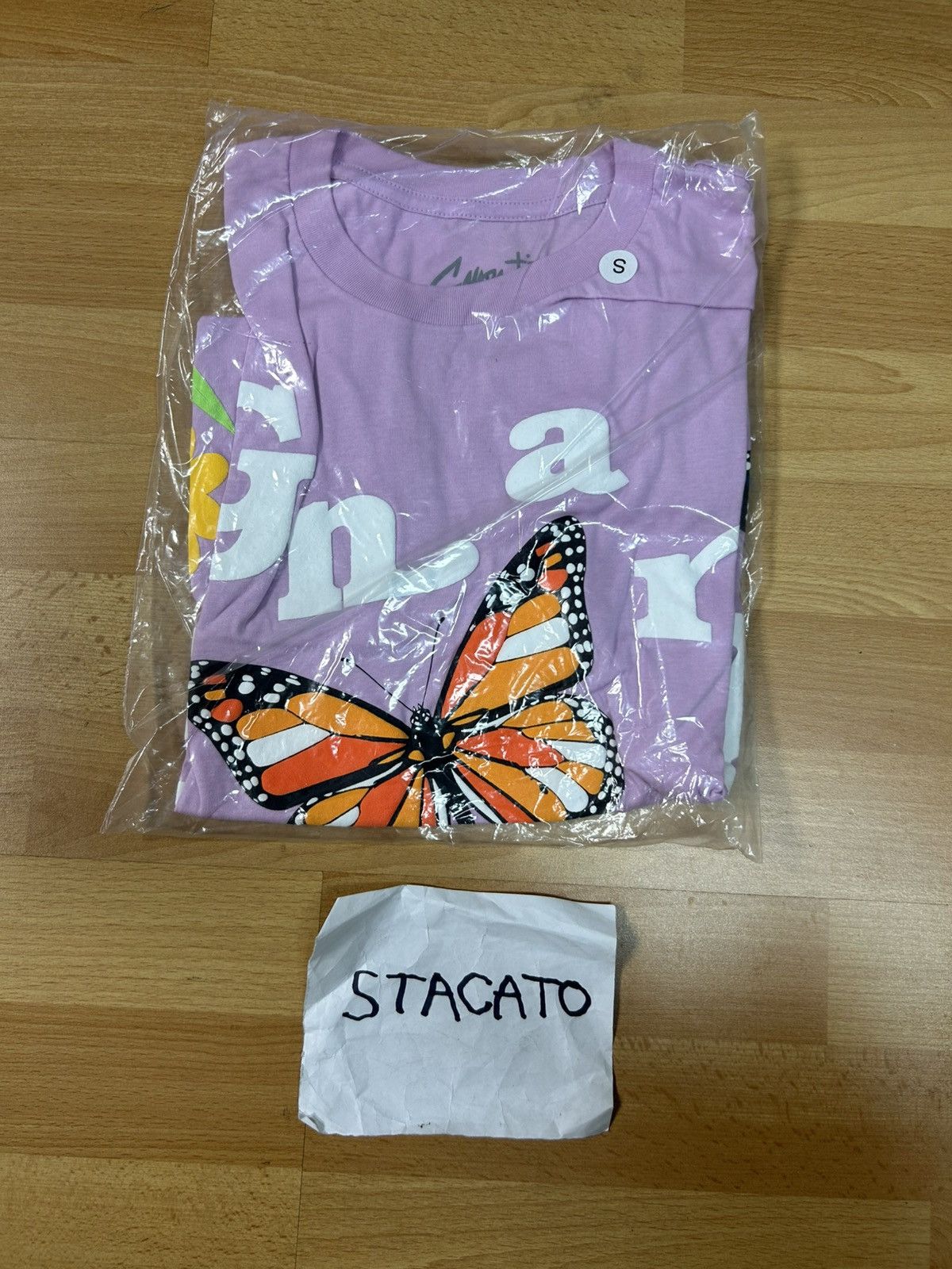Gnarcotic × Rap Tees Gnarcotic Lil Gnar Butterfly Tee Purple Size US S / EU 44-46 / 1 - 2 Thumbnail