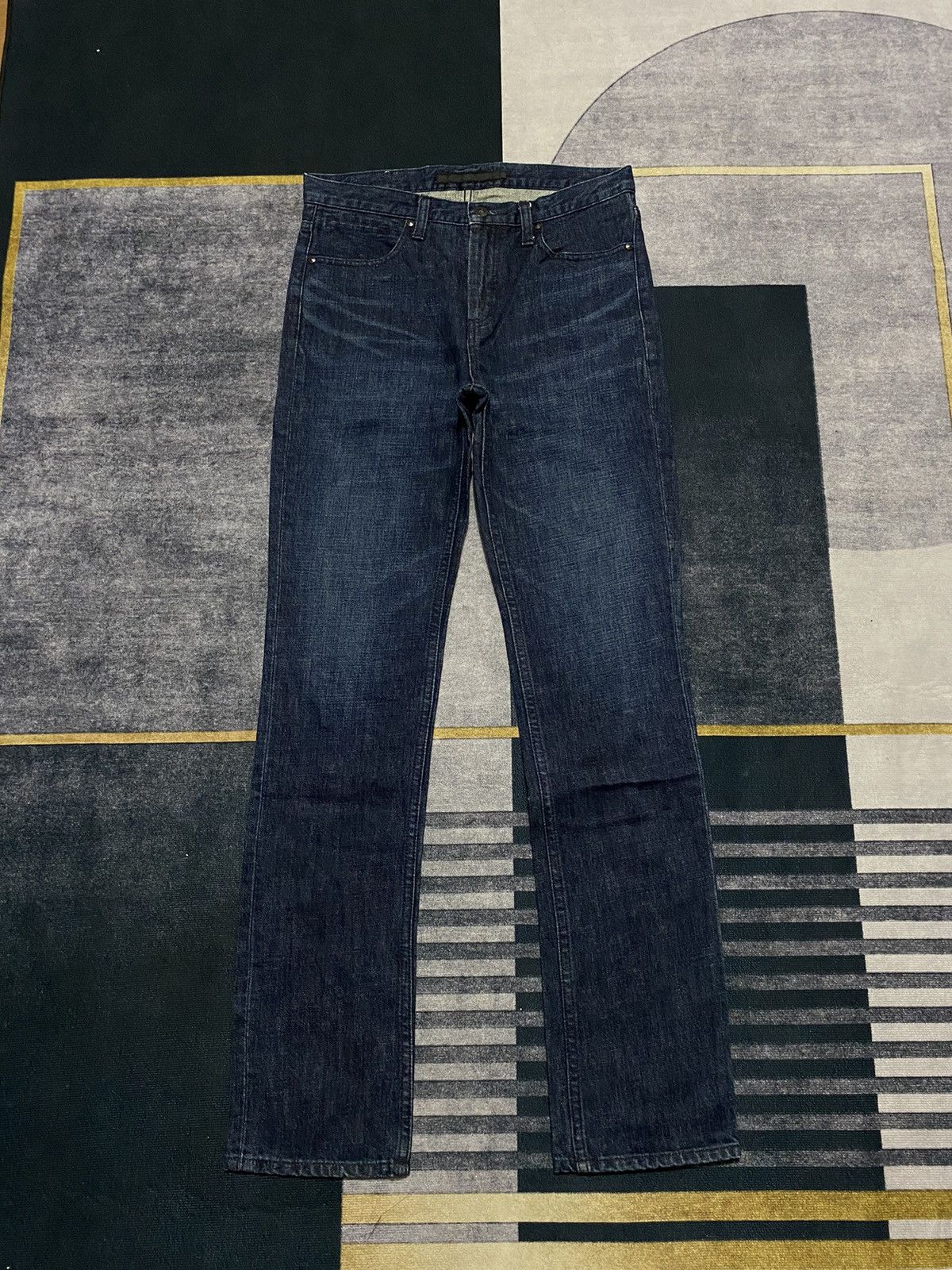 Hysteric Glamour Y2k ST IFSIXWASNINE DENIM PANTS Size US 30 / EU 46 - 1 Thumbnail