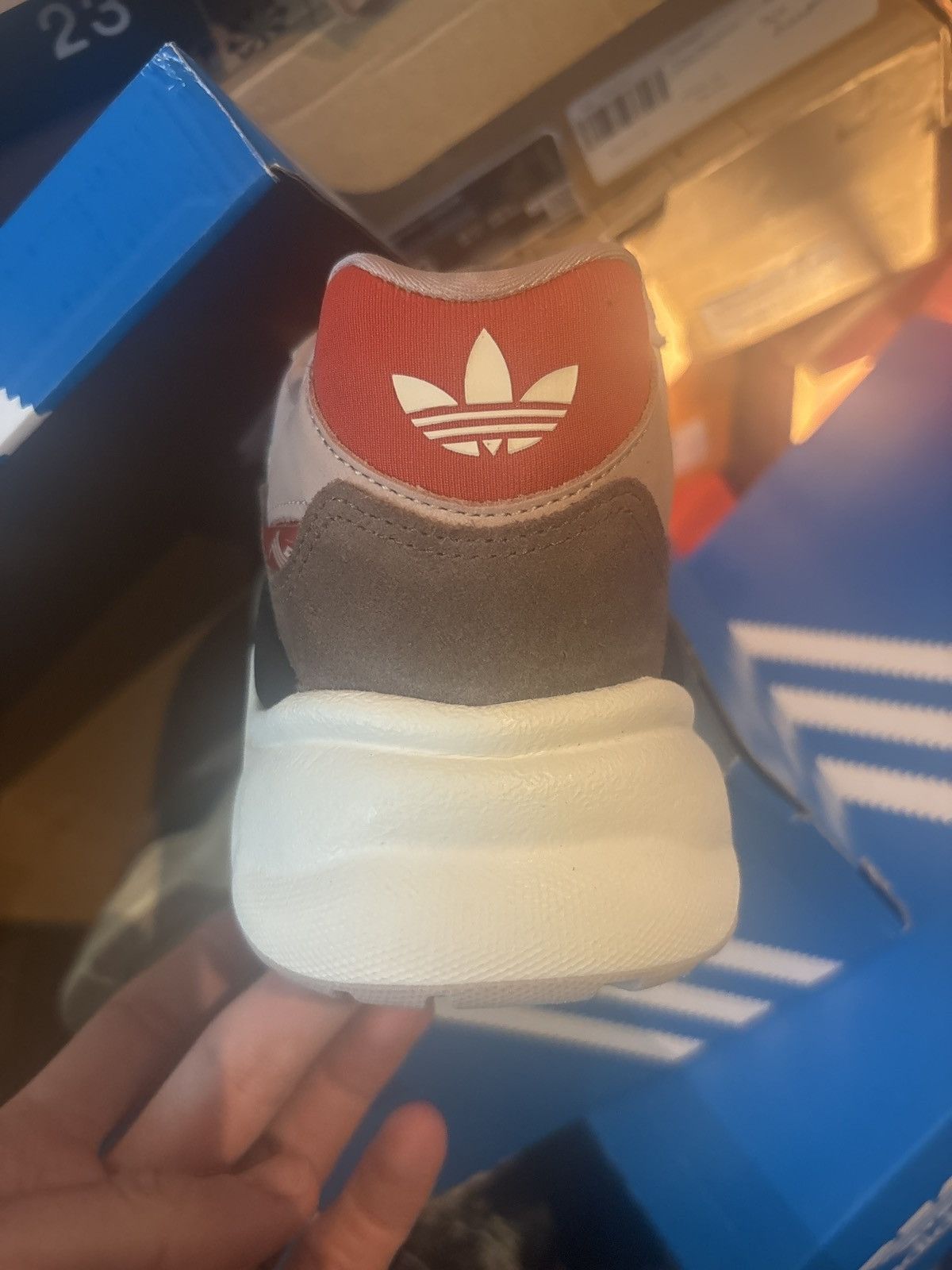 Adidas Adidas Retropy F90 Earth Red White ID4364 Sneaker 7 Rare NIB Size US 7 / EU 40 - 3 Thumbnail