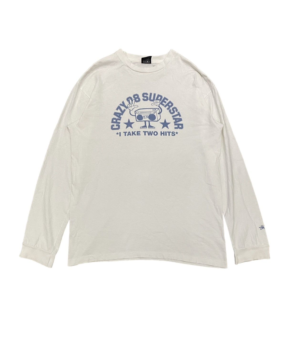 Stussy 2001 Stussy I Take Two Hits Black Tee Limited Edition Size US M / EU 48-50 / 2 - 1 Thumbnail