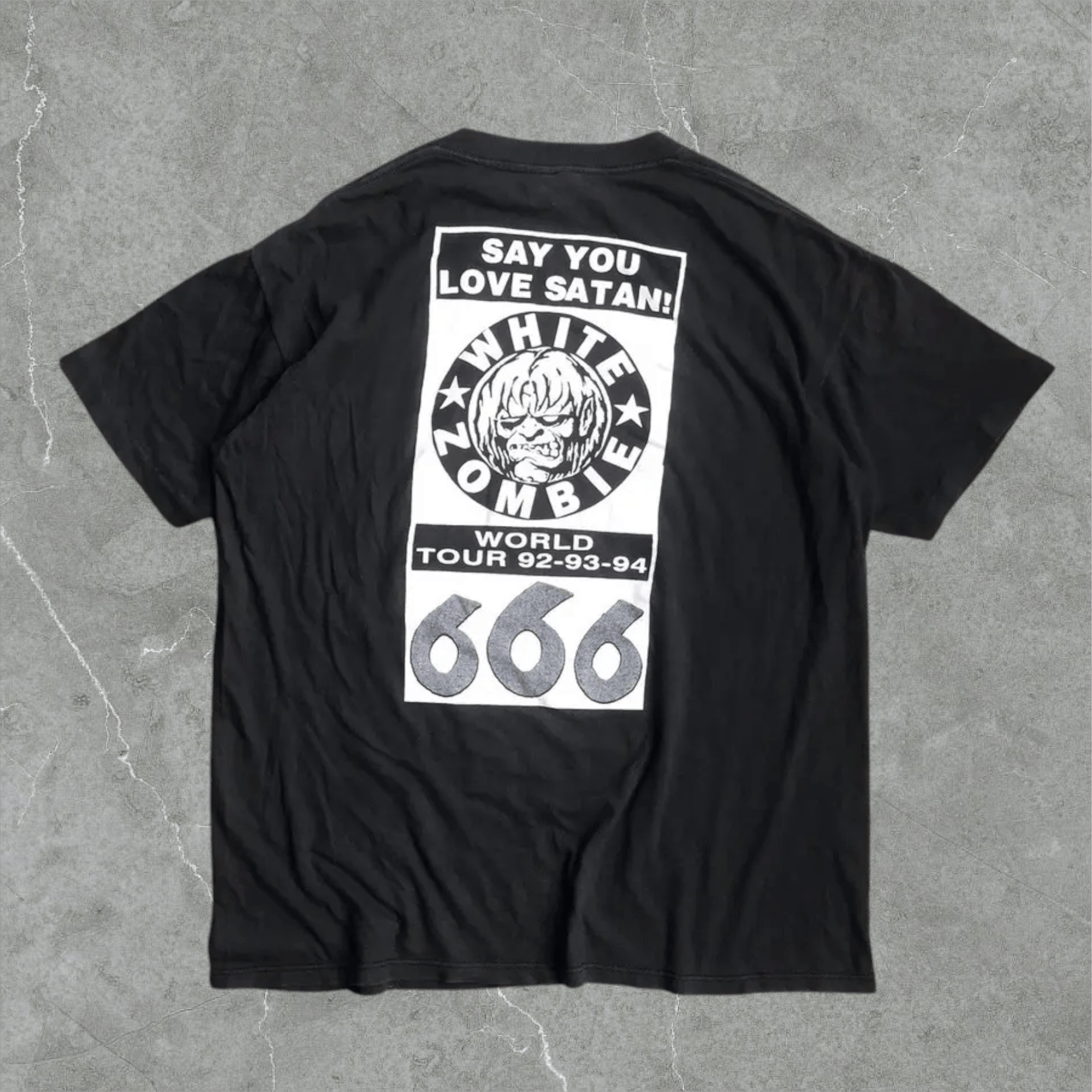 Band Tees × Vintage Vintage 90s white zombie band T-Shirt Size US L / EU 52-54 / 3 - 6 Thumbnail