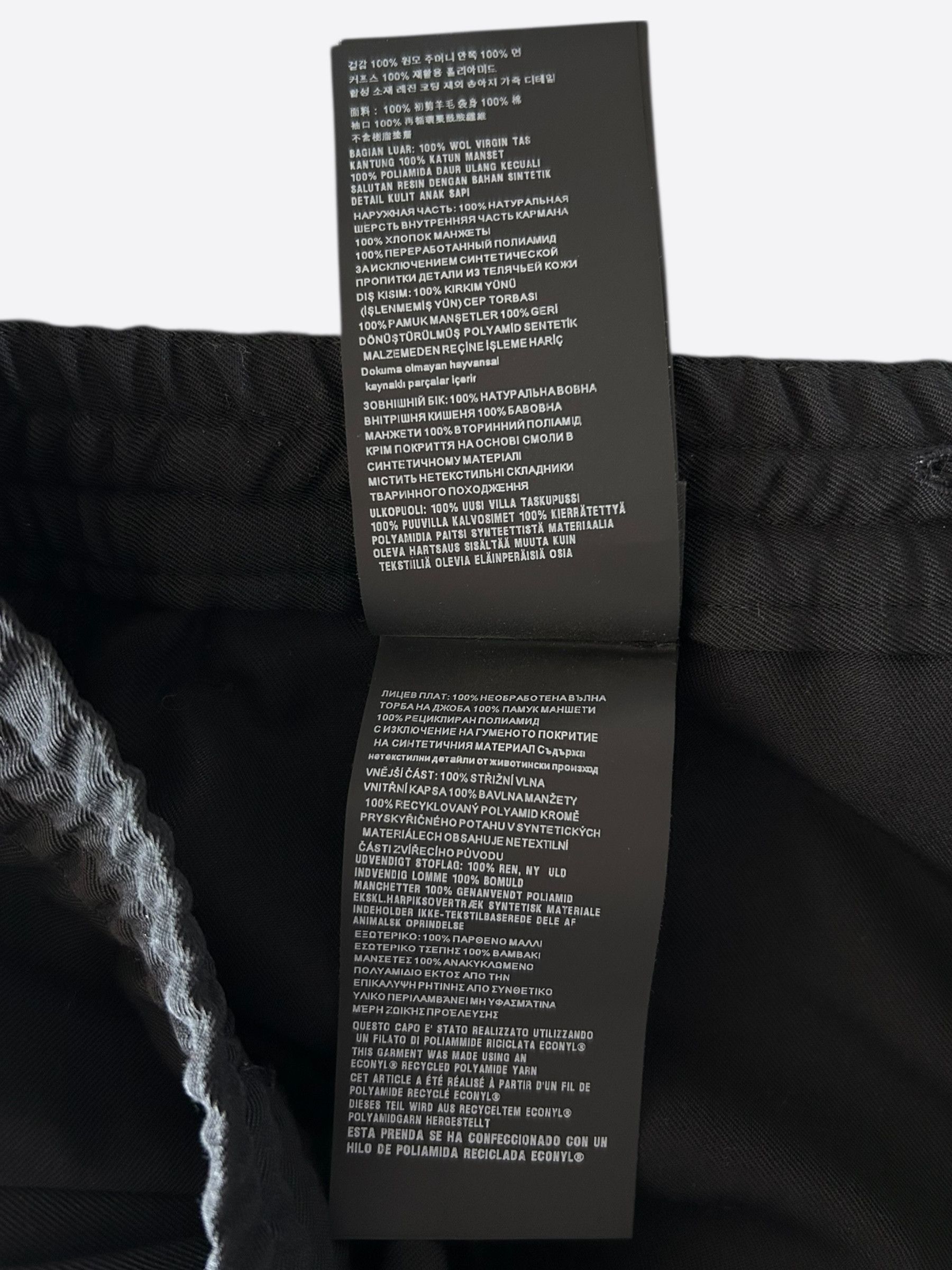 Prada Prada Black Triangle Logo Cargo Pants Size US 36 / EU 52 - 5 Thumbnail