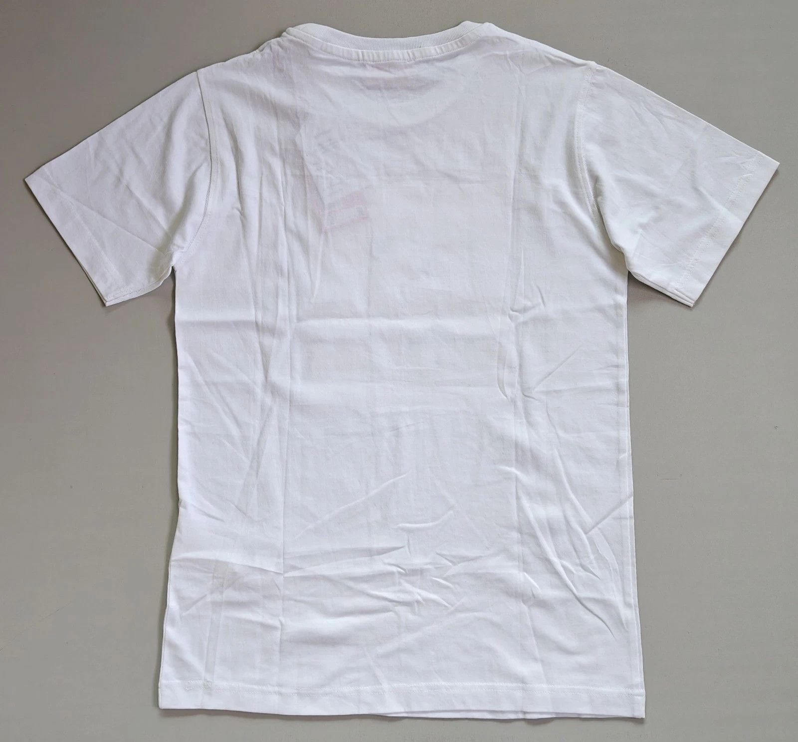 Diesel DIESEL White T-shirt with DSL 78 Denim print T 4172 Size US XS / EU 42 / 0 - 8 Thumbnail