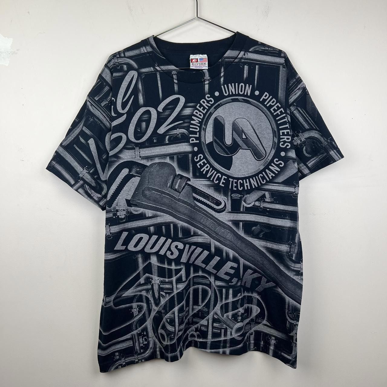 Vintage Vintage UA Plumbers & Pipefitters T-Shirt - Louisville, KY Size US XL / EU 56 / 4 - 1 Thumbnail