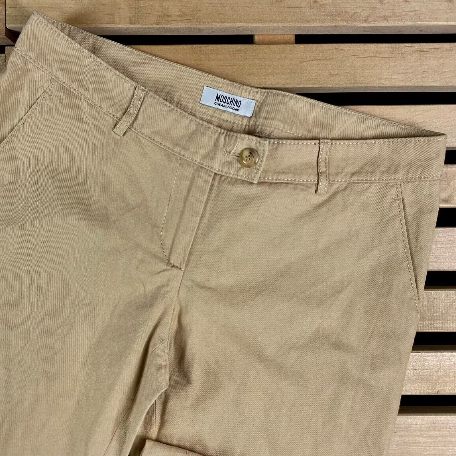 Moschino Womens Pants Moschino Size Uk 10 US 8 Size 28" / US 6 / IT 42 - 2 Thumbnail