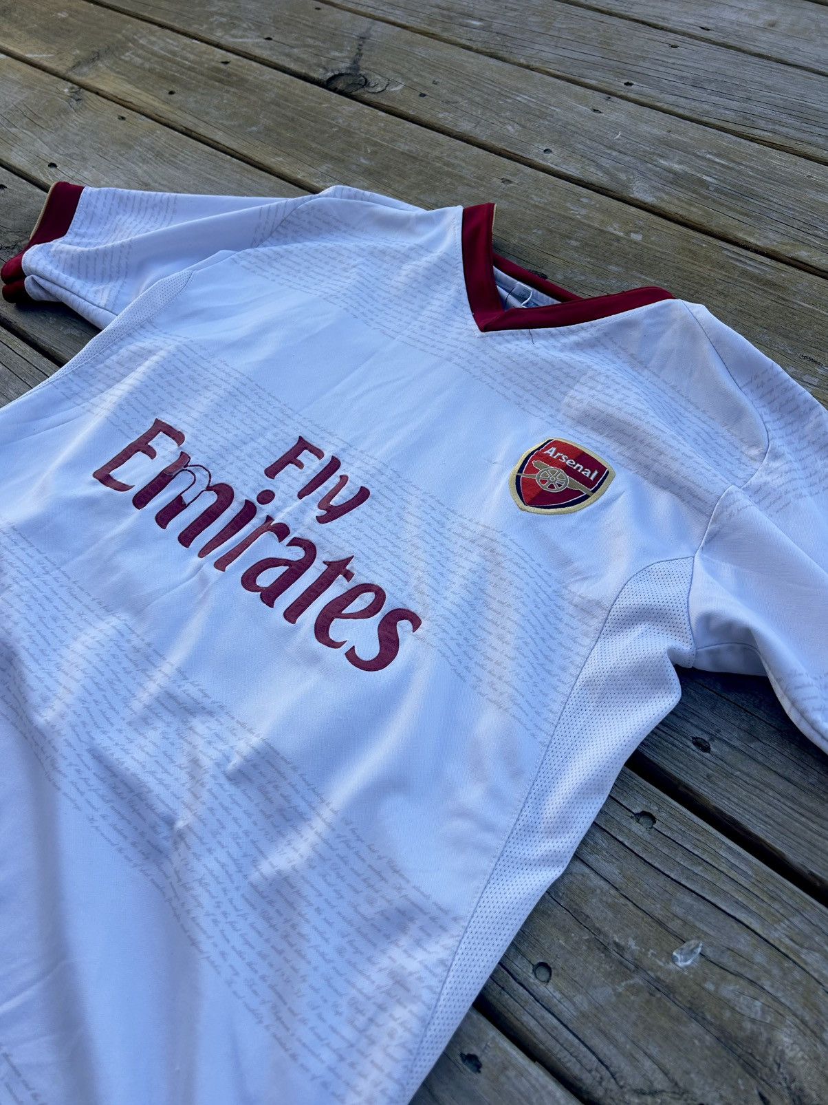Nike Official Arsenal 2007-08 Away Jersey ADEBAYOR #25 Nike Size US XL / EU 56 / 4 - 2 Thumbnail