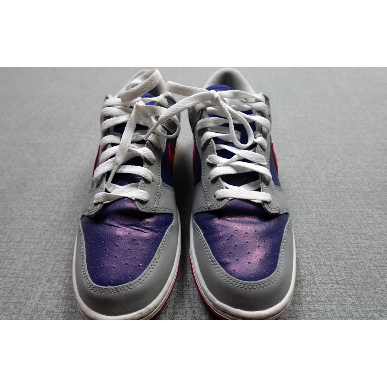 Nike Nike Dunk Low Mens 9.5 Samba Low Blue Silver Skater Low Top Box CZ2667-400 Size US M / EU 48-50 / 2 - 2 Thumbnail