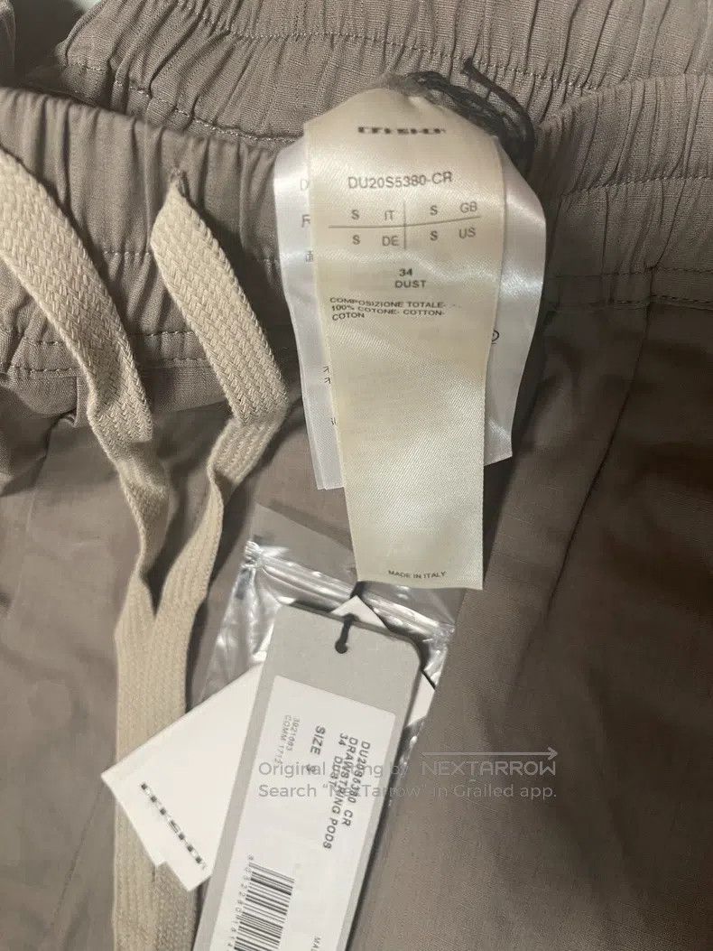 Rick Owens RICK OWENS size S Khaki-colored shorts Size US 27 - 4 Thumbnail