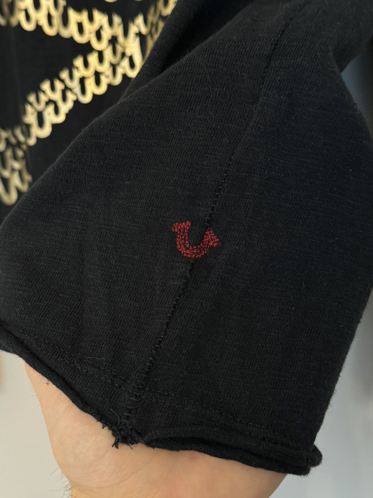 True Religion True Religion sweatshirt longsleeve with logo skull rare Size US XL / EU 56 / 4 - 3 Thumbnail