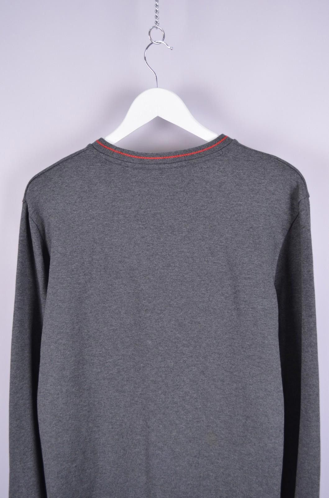Hugo Boss Hugo Boss Drick Grey Sweatshirt Neck Logo Size M Designer Size US M / EU 48-50 / 2 - 10 Thumbnail