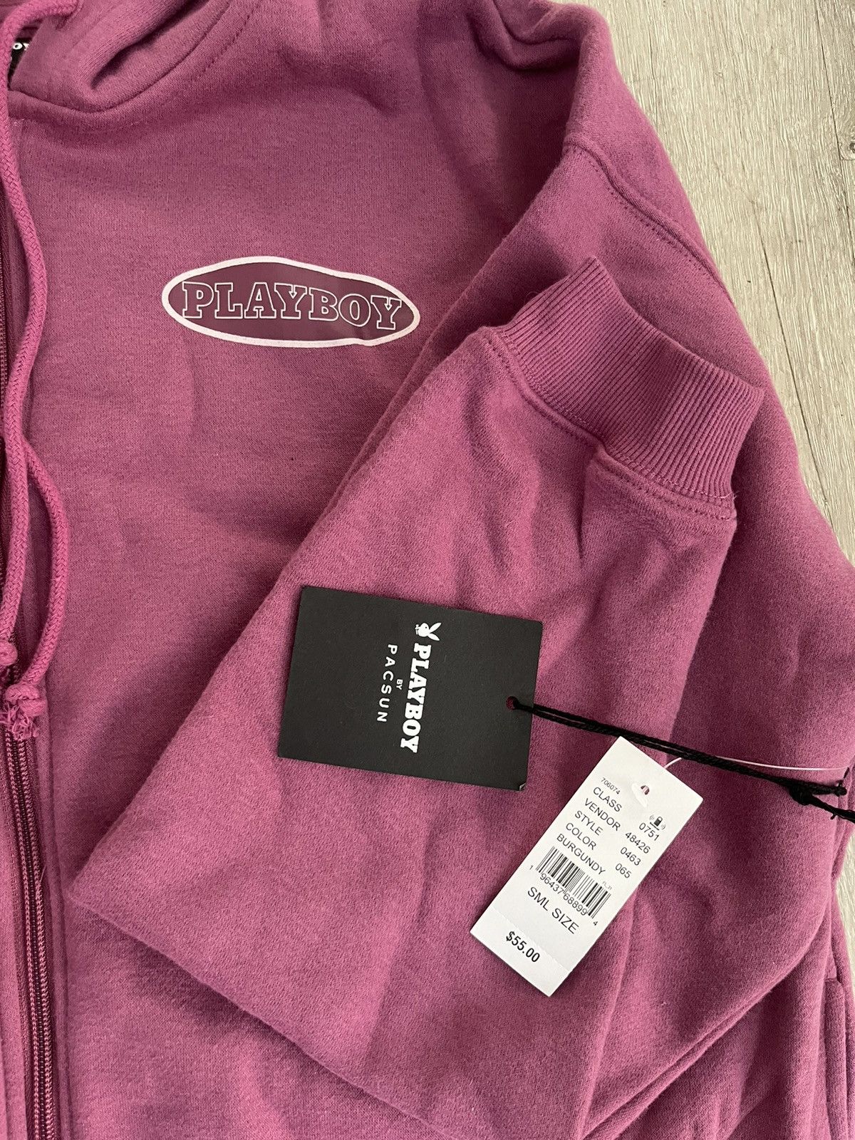 Pacsun × Playboy Playboy By PacSun Split Full Zip Hoodie Size S / US 4 / IT 40 - 5 Thumbnail