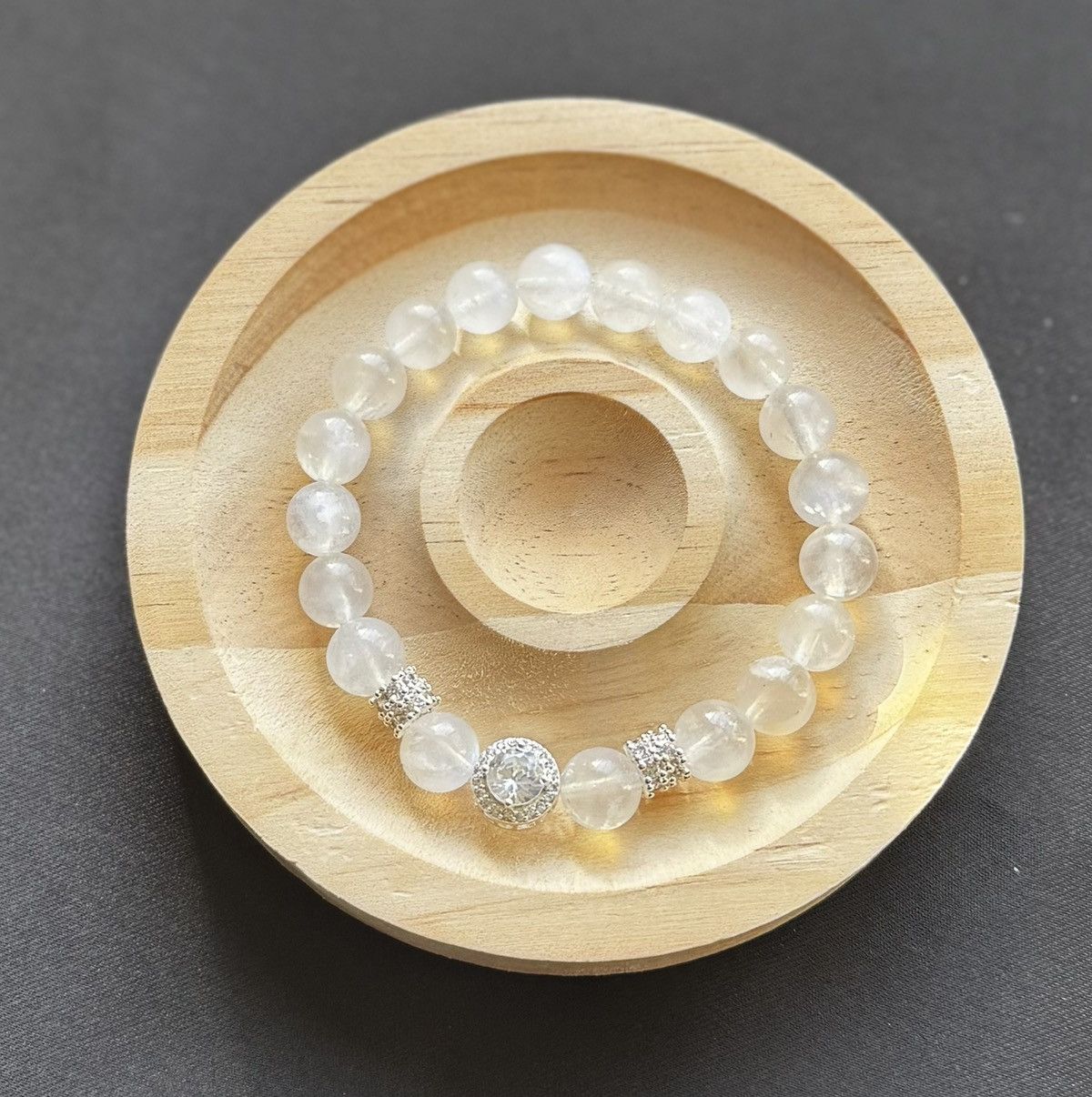 Handmade Moonstone Bracelet Size ONE SIZE - 1 Thumbnail