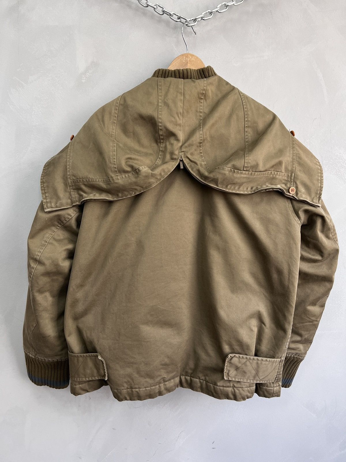 Japanese Brand × Kenzo Vintage hood japanese canvas KENZO HOMME HOOD JACKET RARE Size US L / EU 52-54 / 3 - 9 Thumbnail