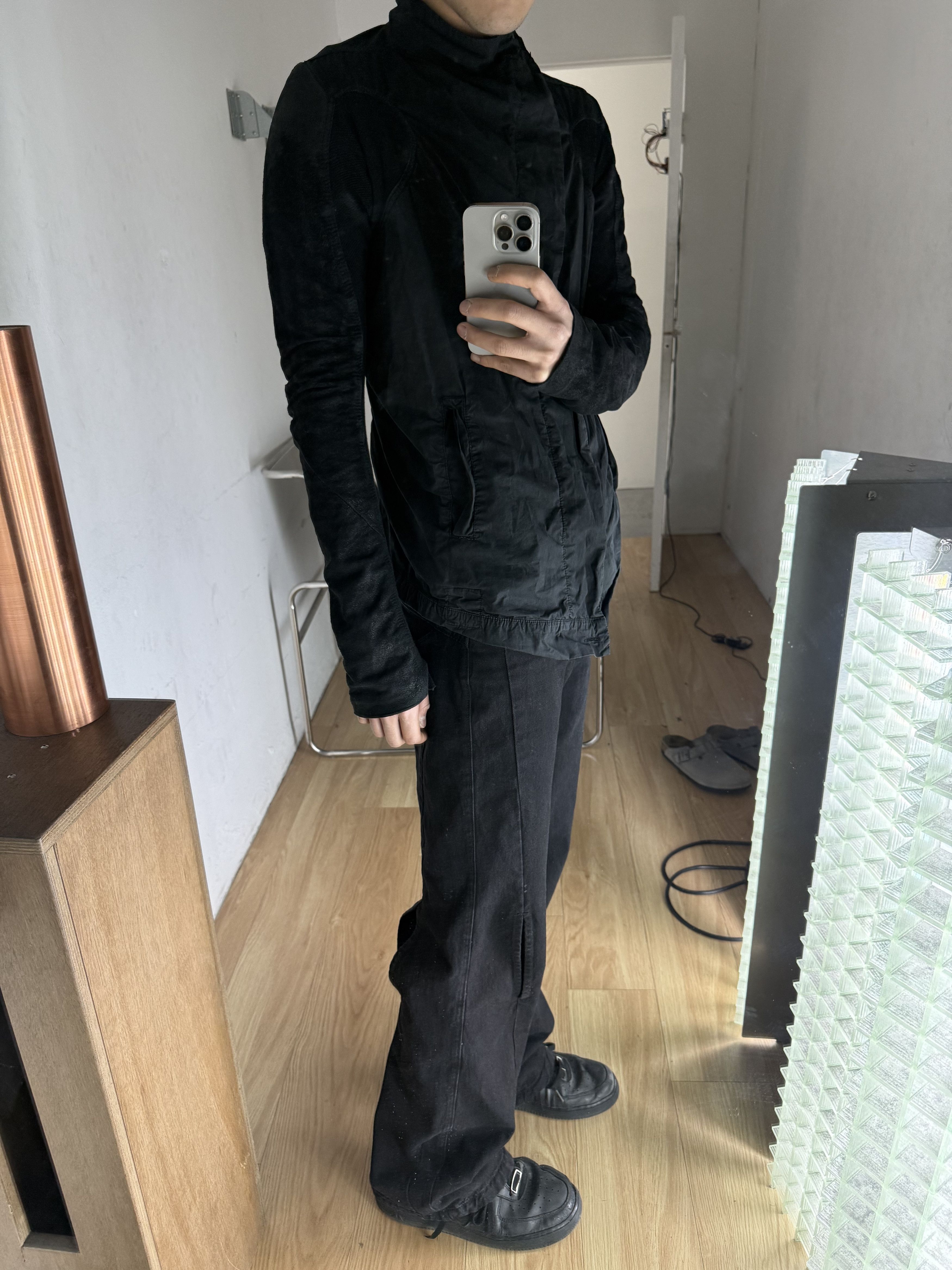 Rick Owens MPa MOTION VENT DENIM PANTS (LIGHT BLUE) , PLASTICPRODUCT Size US 29 - 8 Thumbnail