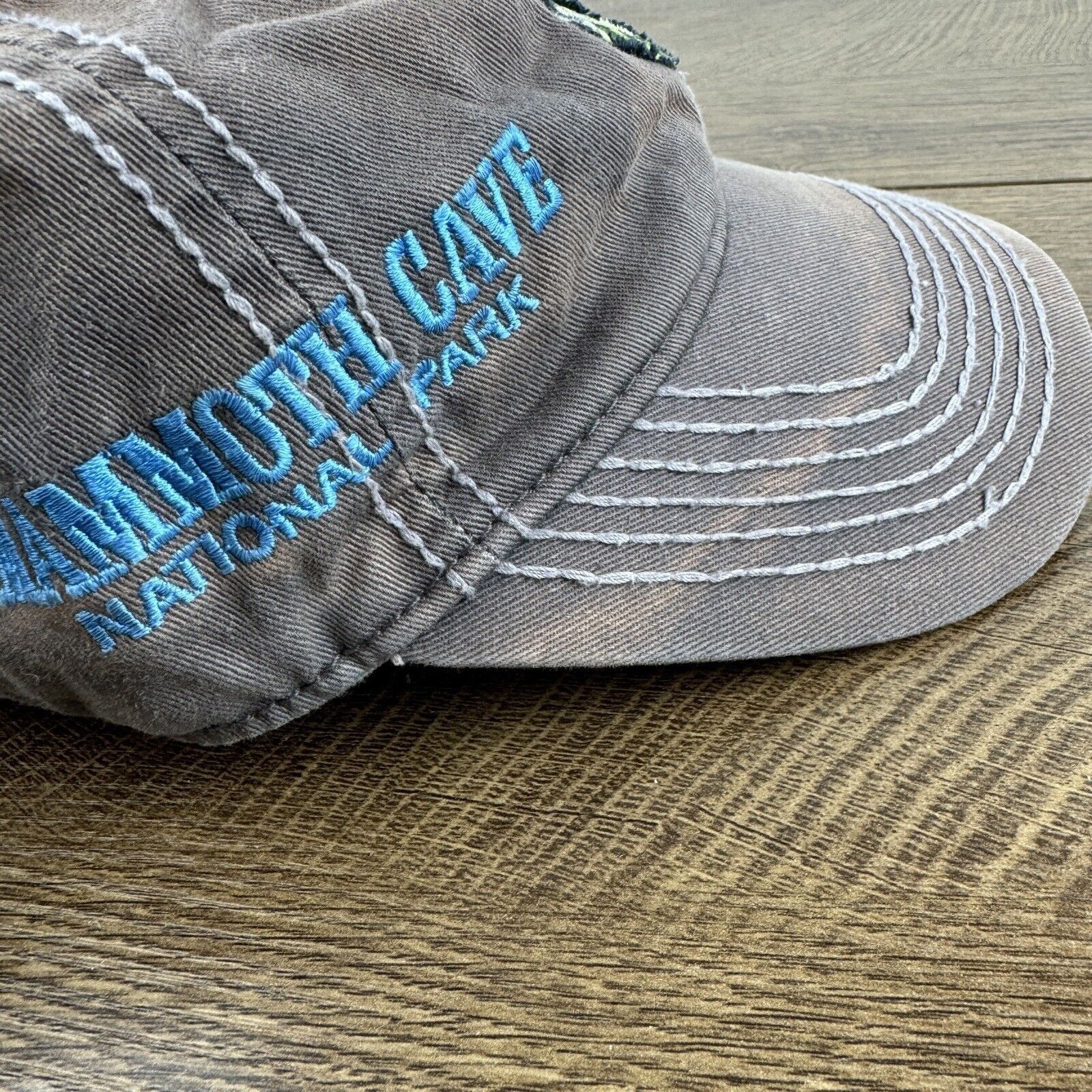 Other Mamoth Cave National Park Hat Tan Brown Hat Adjustable Adult Size ONE SIZE - 13 Thumbnail