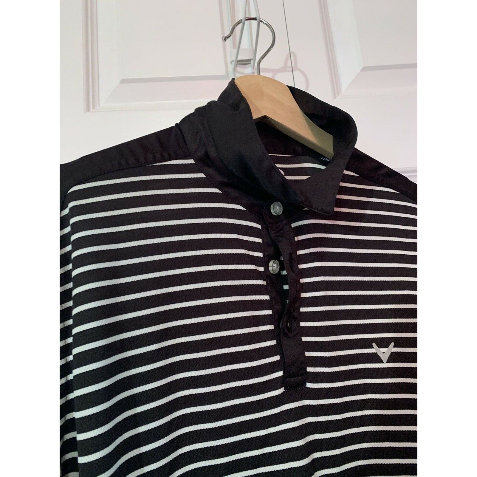 Callaway Callaway Golf Polo Shirt Men’s Sz L Black Striped Callaway L Size US L / EU 52-54 / 3 - 7 Thumbnail