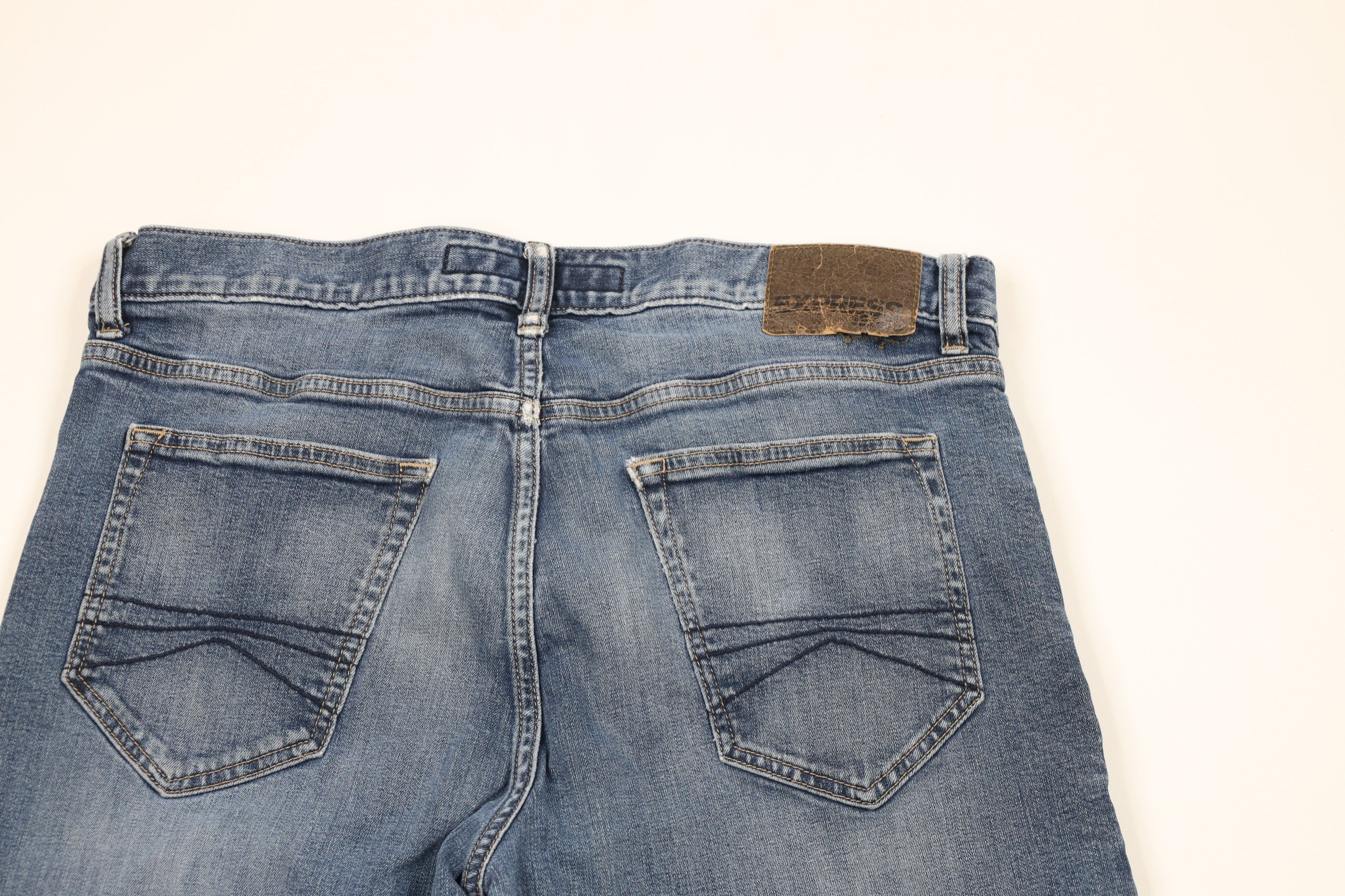 Express × Vintage Express Loose Fit Blake Straight Leg Denim Jeans Blue Size US 32 / EU 48 - 8 Thumbnail
