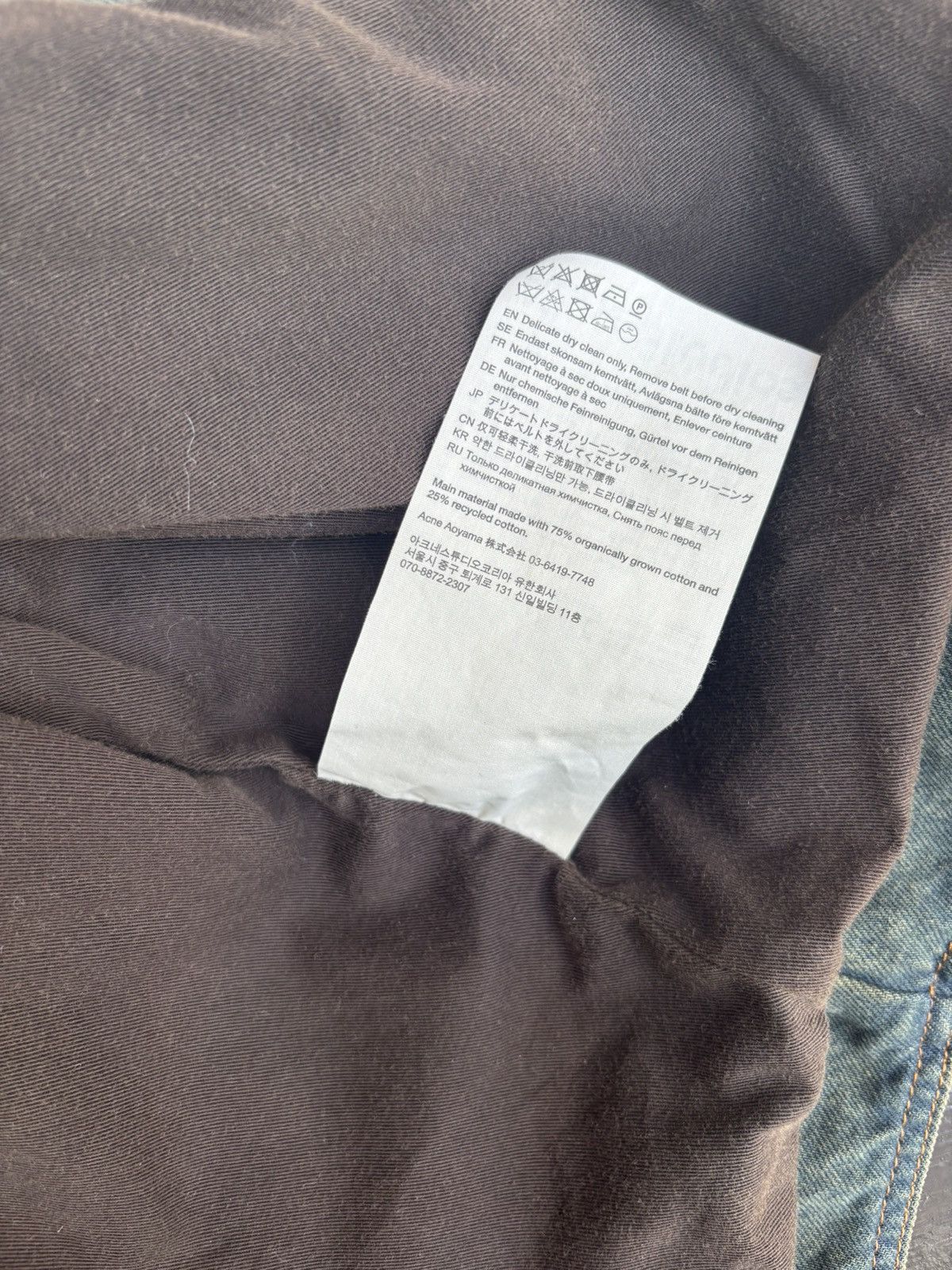 Acne Studios Acne Studios Distressed Denim Jacket Size XS / US 0-2 / IT 36-38 - 10 Thumbnail