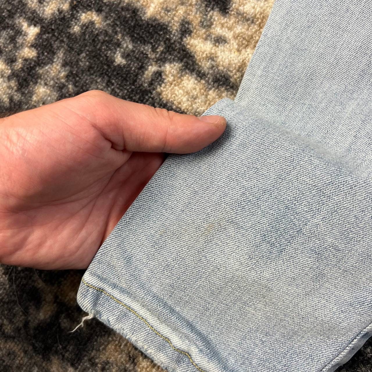 Represent Clo. Represent Distressed Style Blue Denim Jeans Streetwear Y2K Size US 34 / EU 50 - 10 Thumbnail