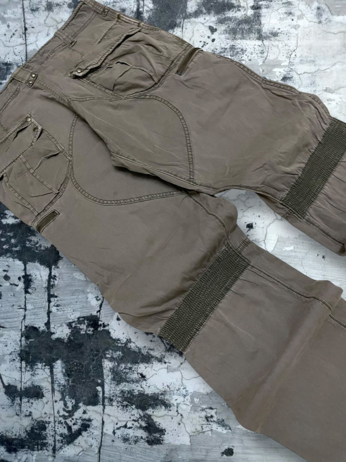 Avirex Vintage Designer Avirex Flight Garment Cargo Tactical Pant Size US 33 - 15 Thumbnail