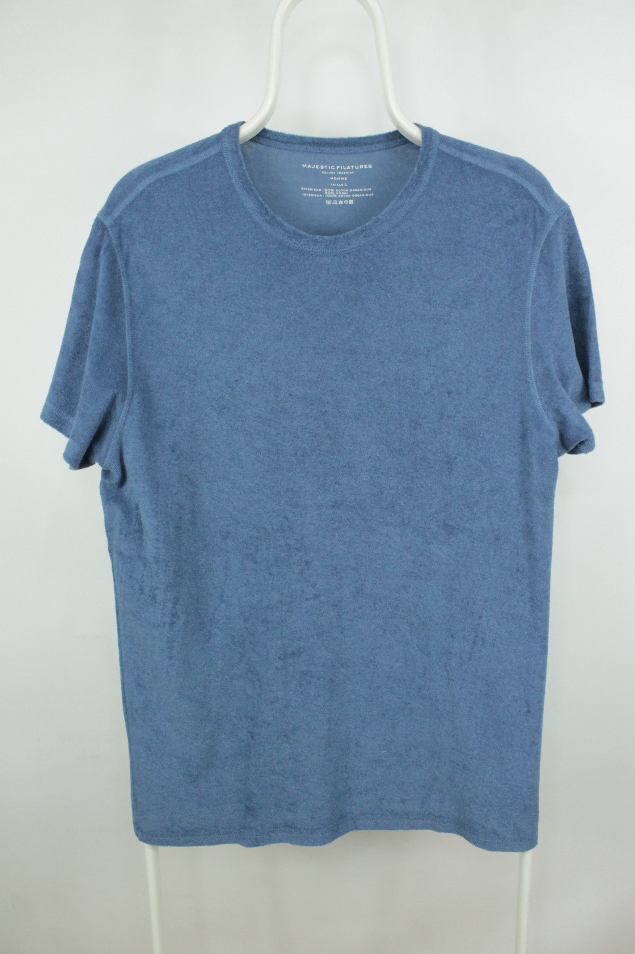 MAJESTIC FILATURES Majestic Filatures Deluxe T-Shirt Cotton Modal Men's Size US L / EU 52-54 / 3 - 1 Thumbnail