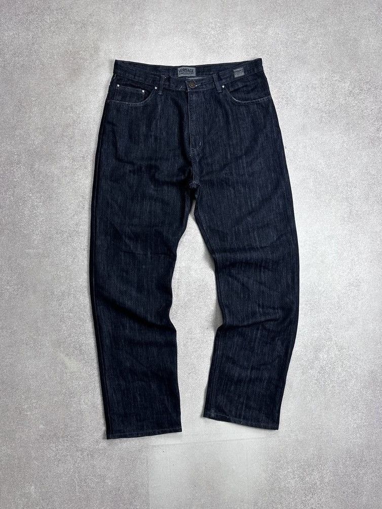 Versace Vintage Versace Medusa Baggy Y2K Jeans Eur 38 Size US 38 / EU 54 - 2 Thumbnail