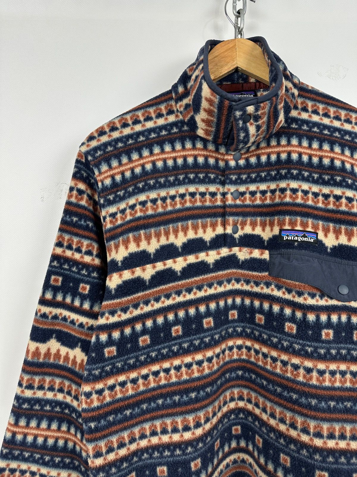 Patagonia Patagonia Synchilla Snap-T Aztec Fleece Pullover Size US S / EU 44-46 / 1 - 5 Thumbnail