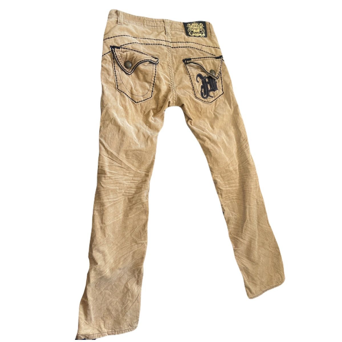 If Six Was Nine 2000s Japanese archive vkei button stitch corduroy pants Size US 31 - 3 Thumbnail