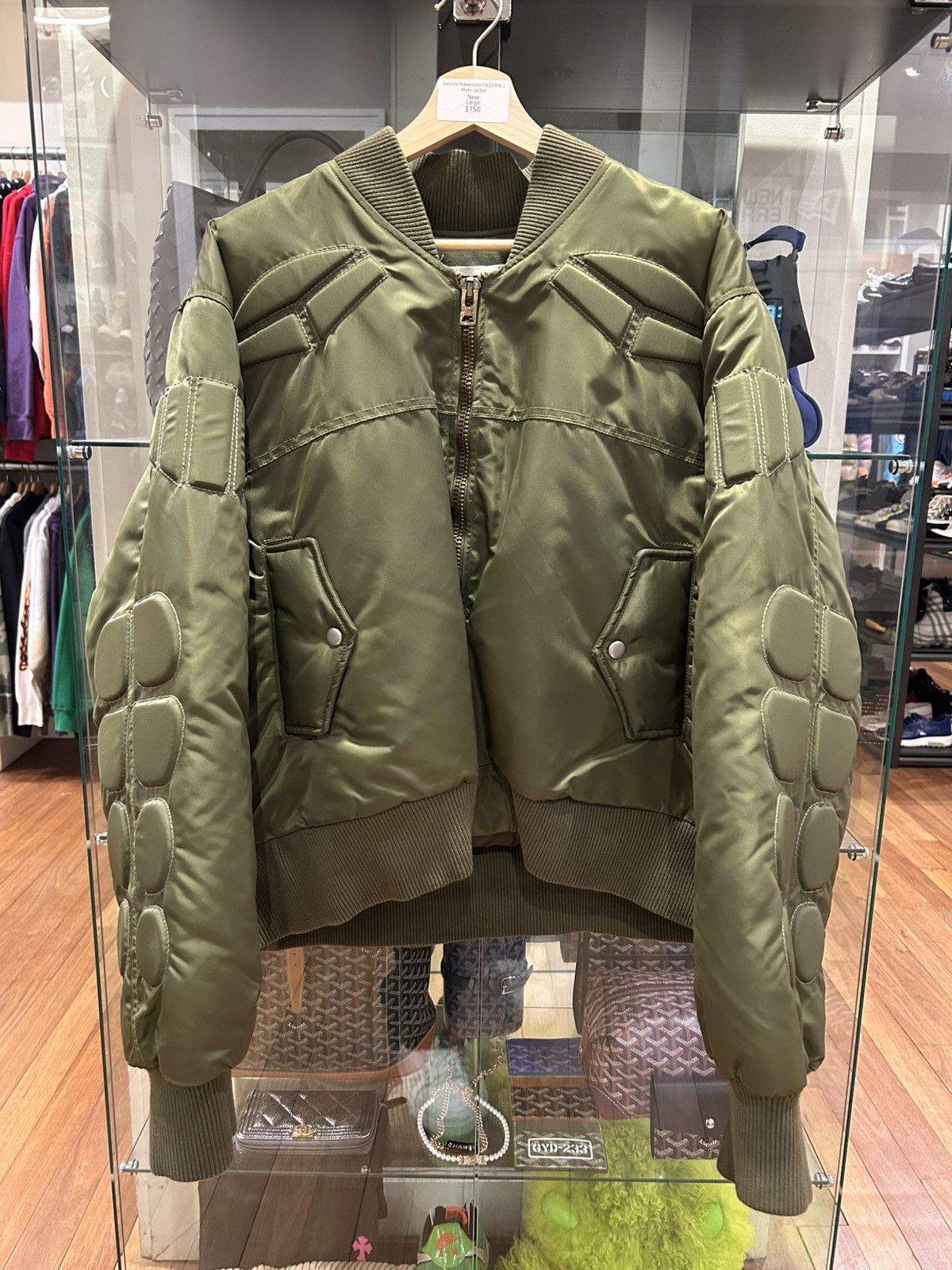 Satoshi Nakamoto Satoshi Nakamoto FW24 MA-1 Moto Jacket Size US M / EU 48-50 / 2 - 1 Thumbnail