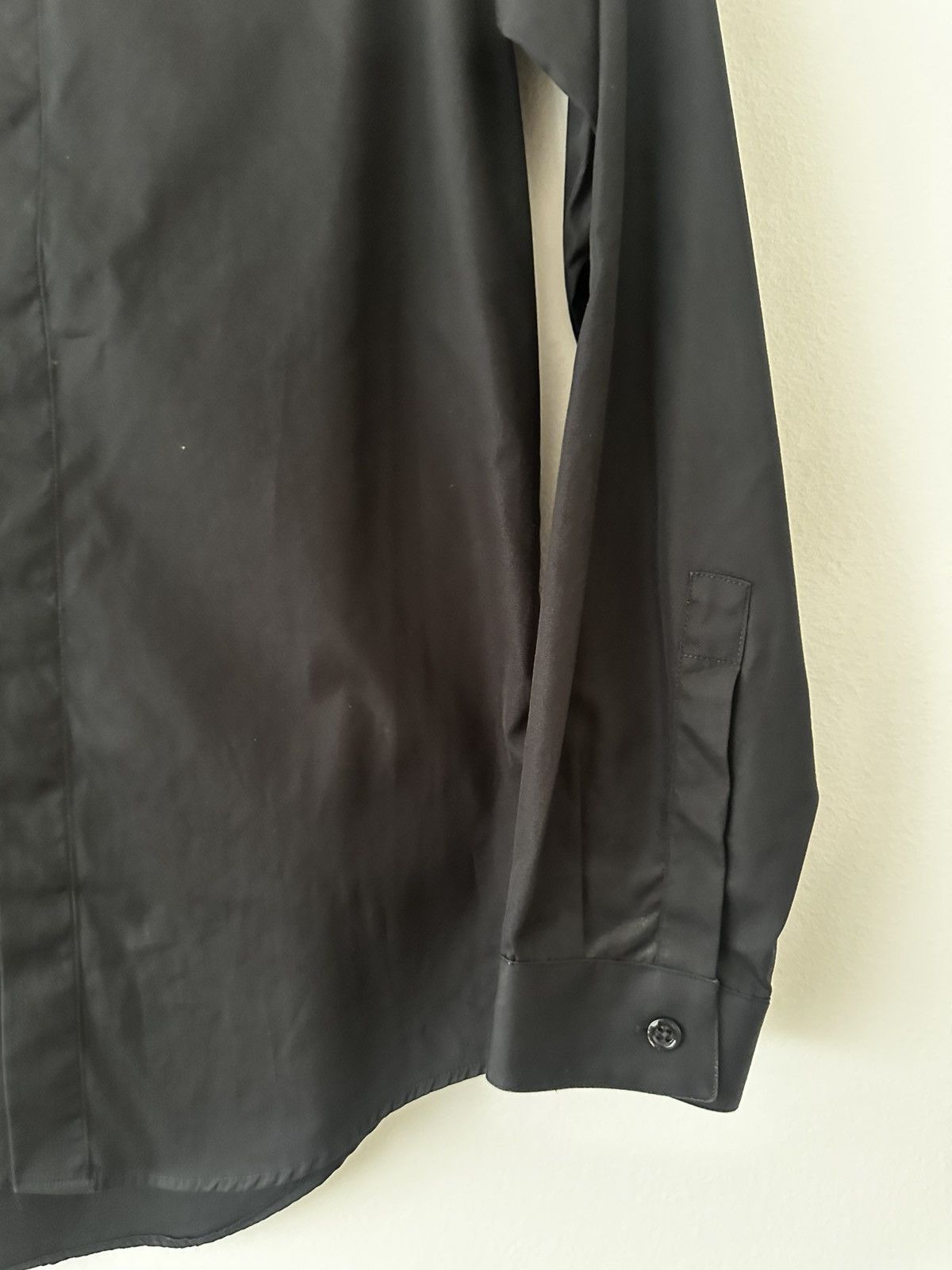 Dior FW06 Black Cotton Poplin Shirt Bee Embroidery sz 37 Size US S / EU 44-46 / 1 - 7 Thumbnail