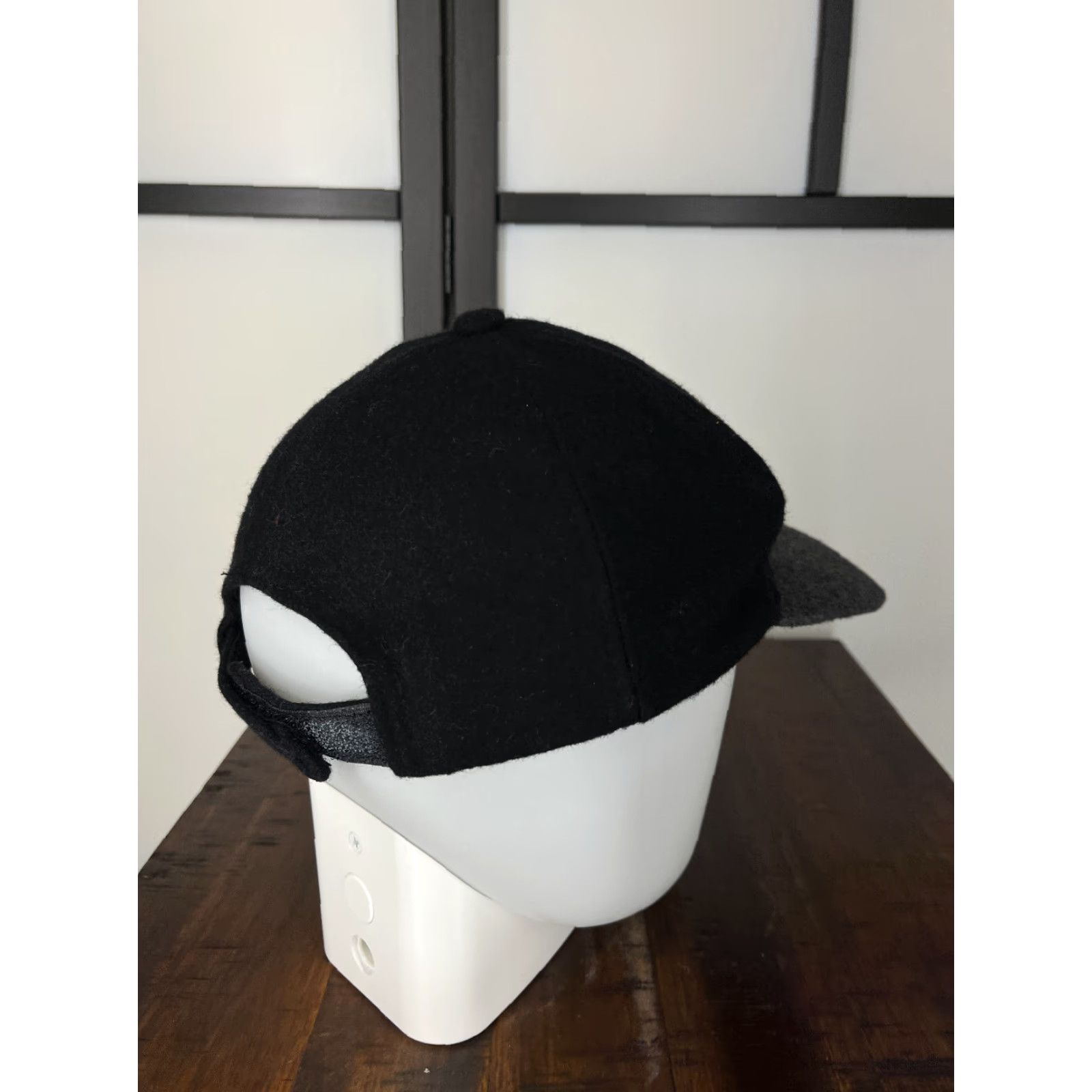 Vintage VINTAGE Target Hat Cap Strap Back Adult One Size Black Gray Wool Polyester Blend Outdoor Size ONE SIZE - 7 Thumbnail